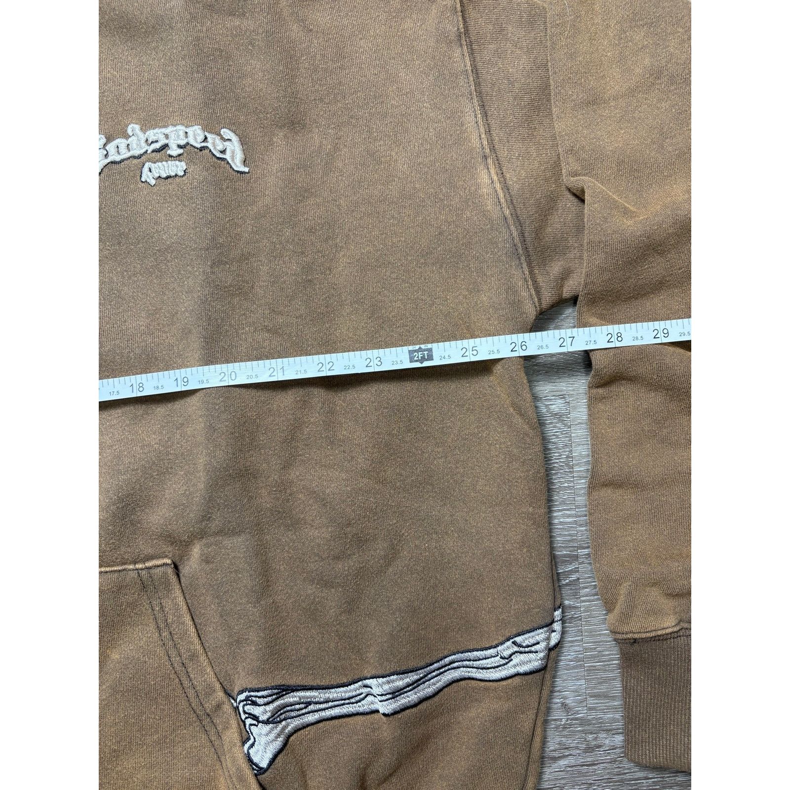 Godspeed NWT - GodSpeed R.O.D. Skelton Hoodie - Washed Brown - Sz. M Size US M / EU 48-50 / 2 - 5 Thumbnail
