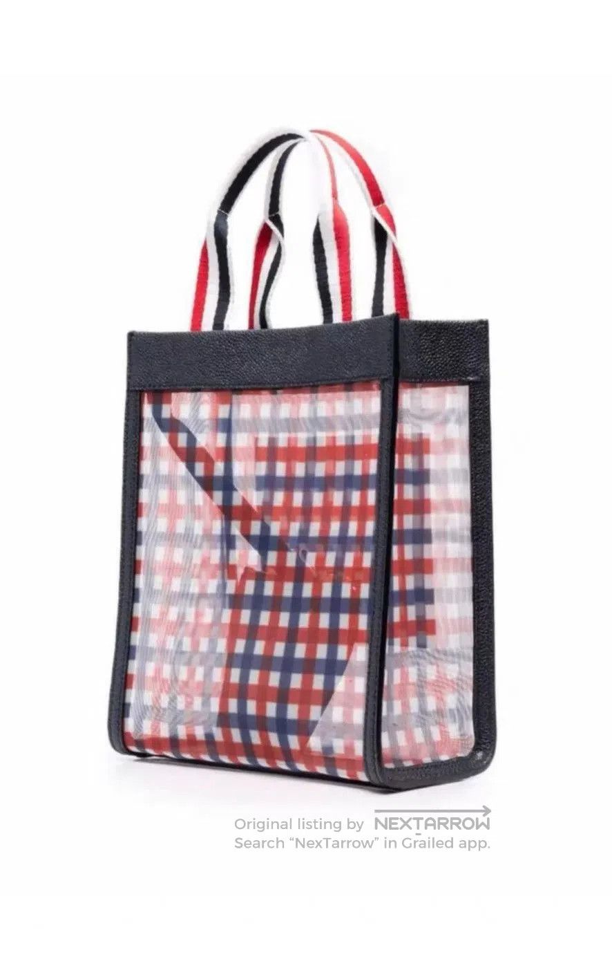 Thom Browne Thom Browne Checkered Tote Bag. Size ONE SIZE - 3 Thumbnail