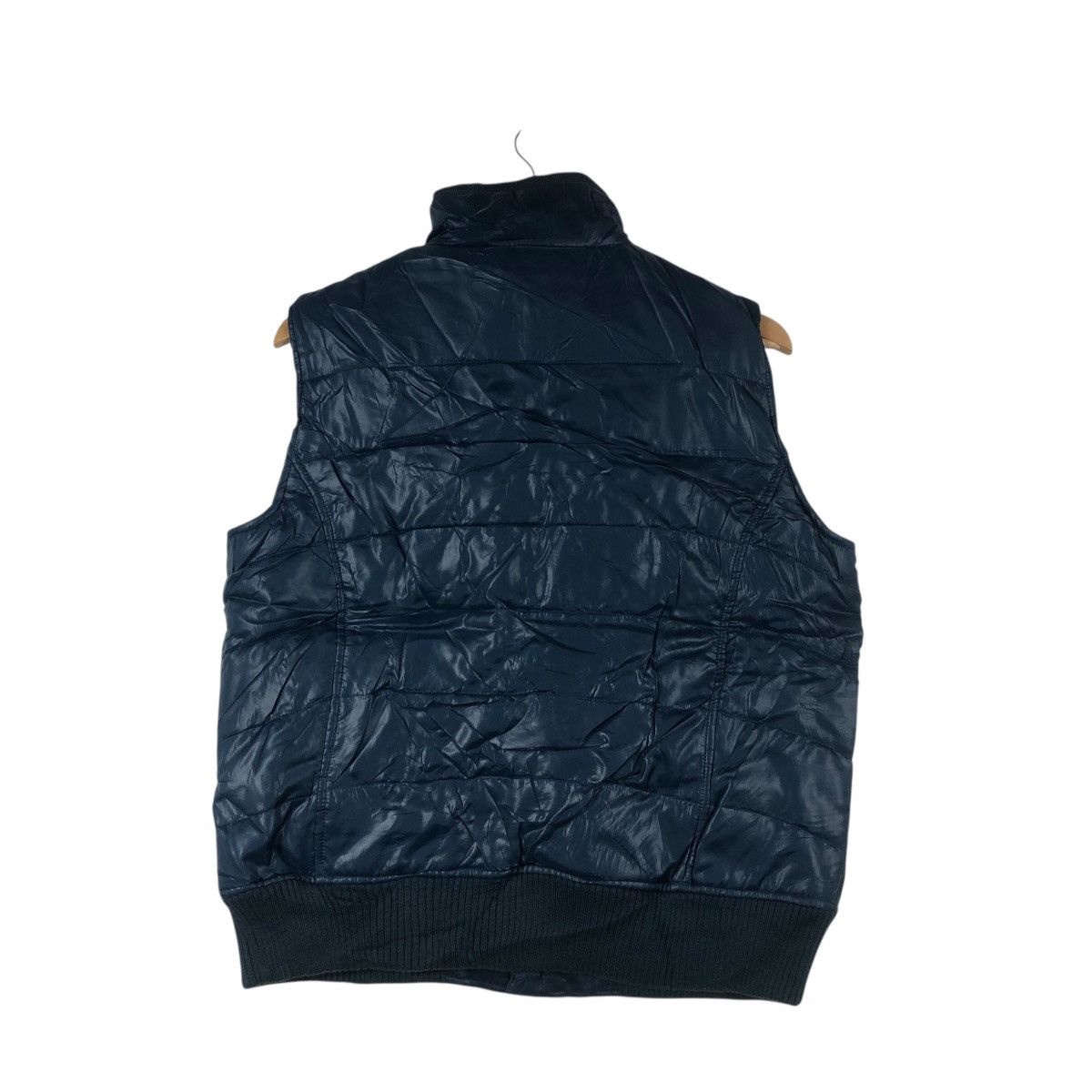 Dickies DICKIES Puffer Vest Navy Quilted Workwear with Plaid Lining Size US M / EU 48-50 / 2 - 4 Thumbnail