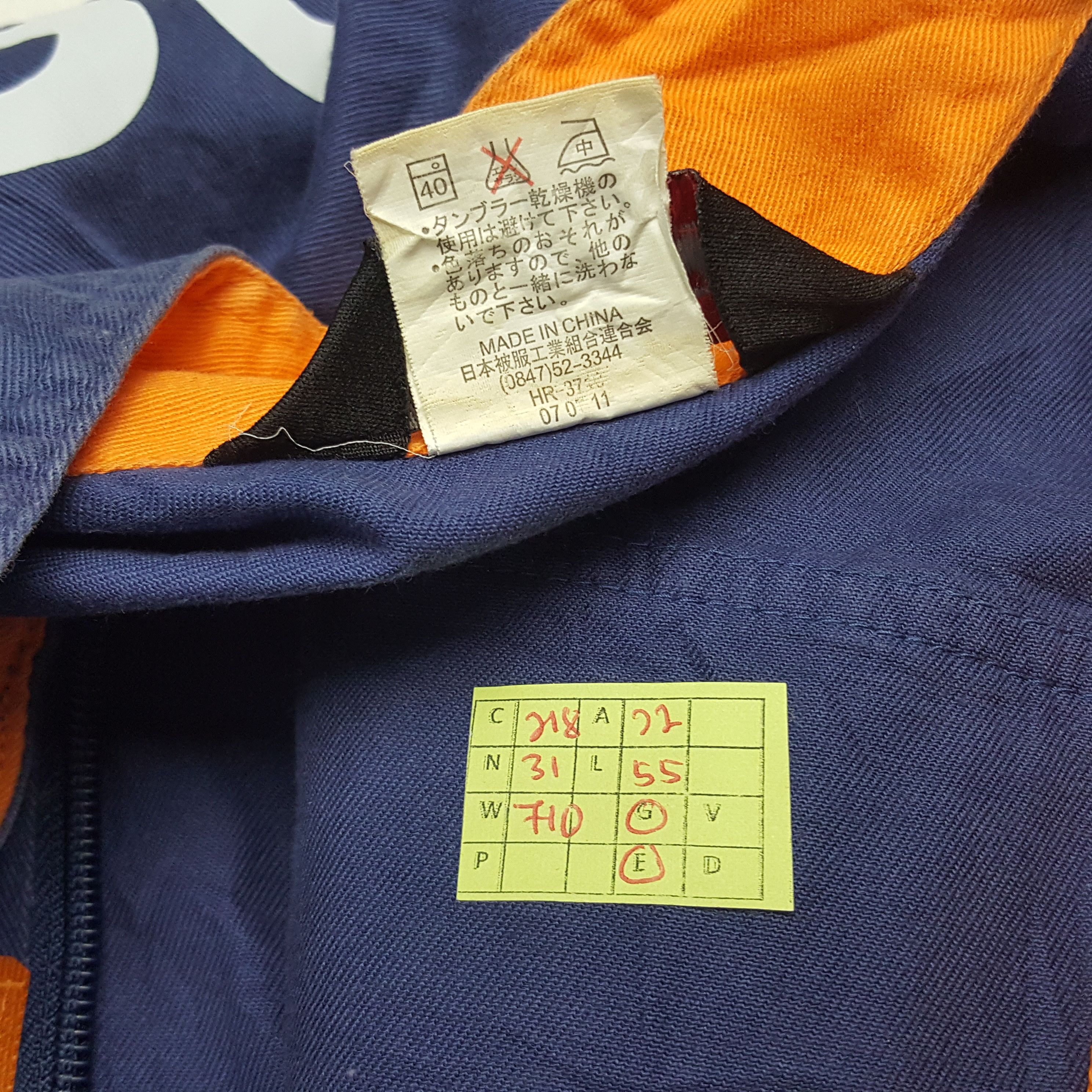 Japanese Brand × Vintage Vintage The Tokyo Toilet Japanese Work Coverall Jacket Size US M / EU 48-50 / 2 - 10 Thumbnail
