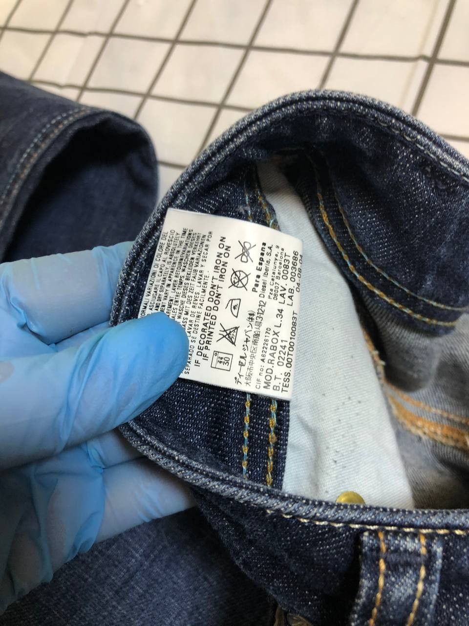 Diesel Diesel Livy Stretch Slim/Skinny Denim Jeans. Size US 32 / EU 48 - 10 Thumbnail