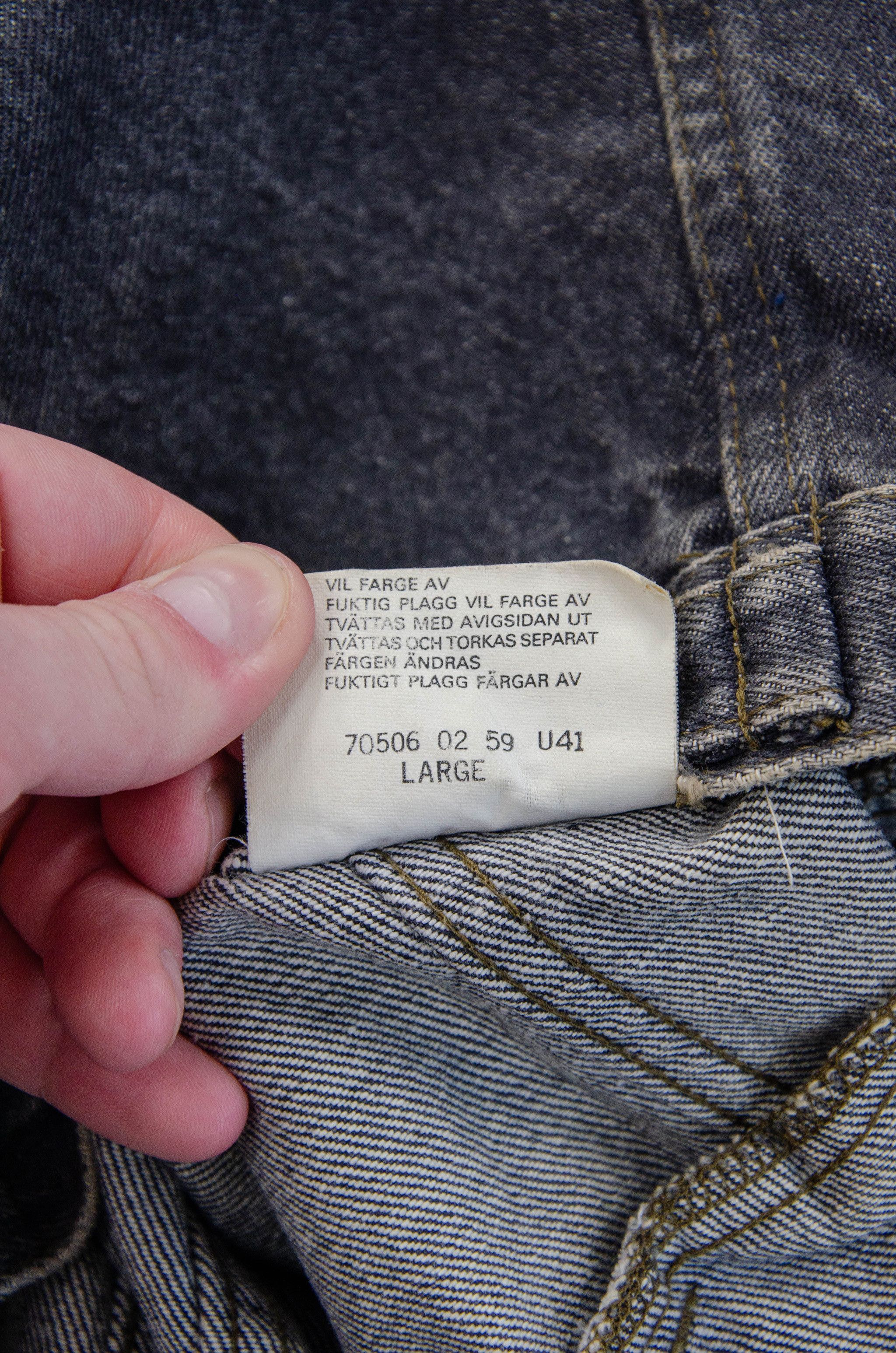 Levi's Levi’s Vintage Grey Denim Trucker Jacket – Size L Size L / US 10 / IT 46 - 14 Thumbnail