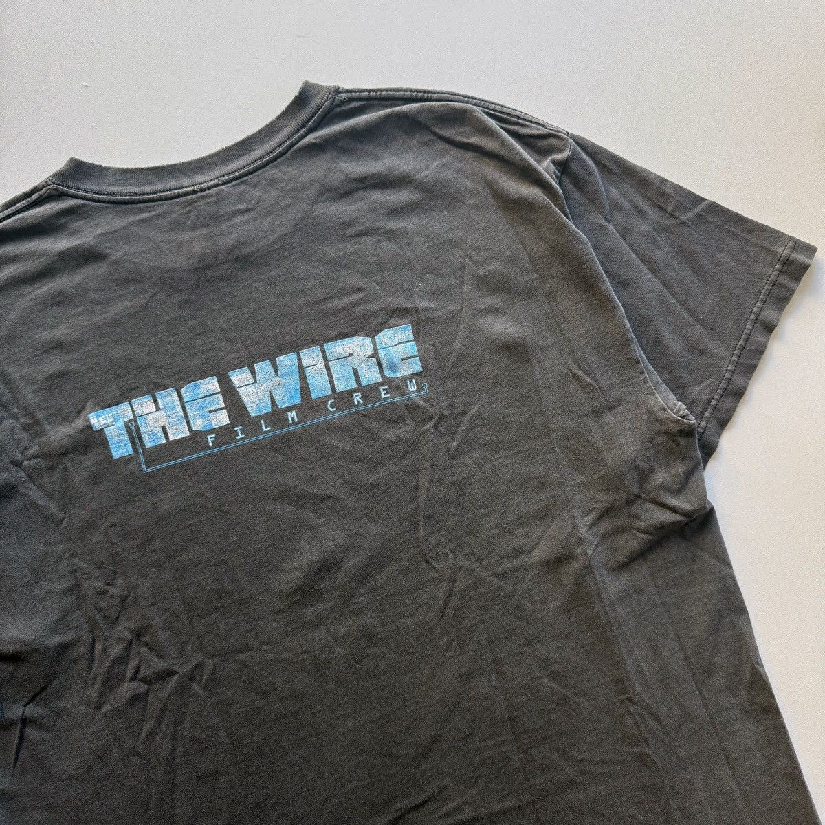 Vintage 2002 Vintage The Wire Film Crew Maryland Film Office Tee Size US XL / EU 56 / 4 - 5 Thumbnail