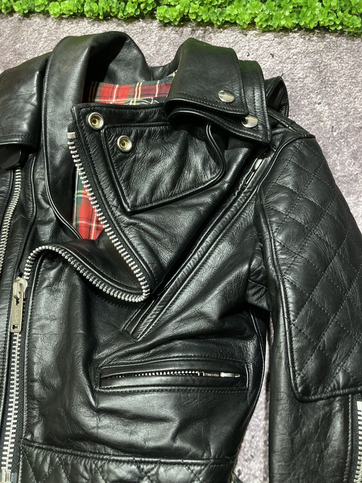 Undercover Undercover Leather Biker Jacket Style Punk Vivienne Westwood Size S / US 4 / IT 40 - 6 Thumbnail