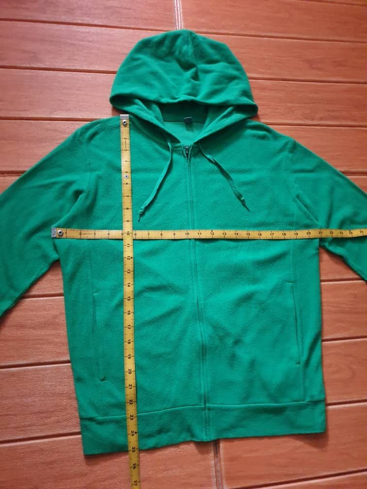 Japanese Brand Uniqlo green colour green hoodie sweater Size L / US 10 / IT 46 - 5 Thumbnail