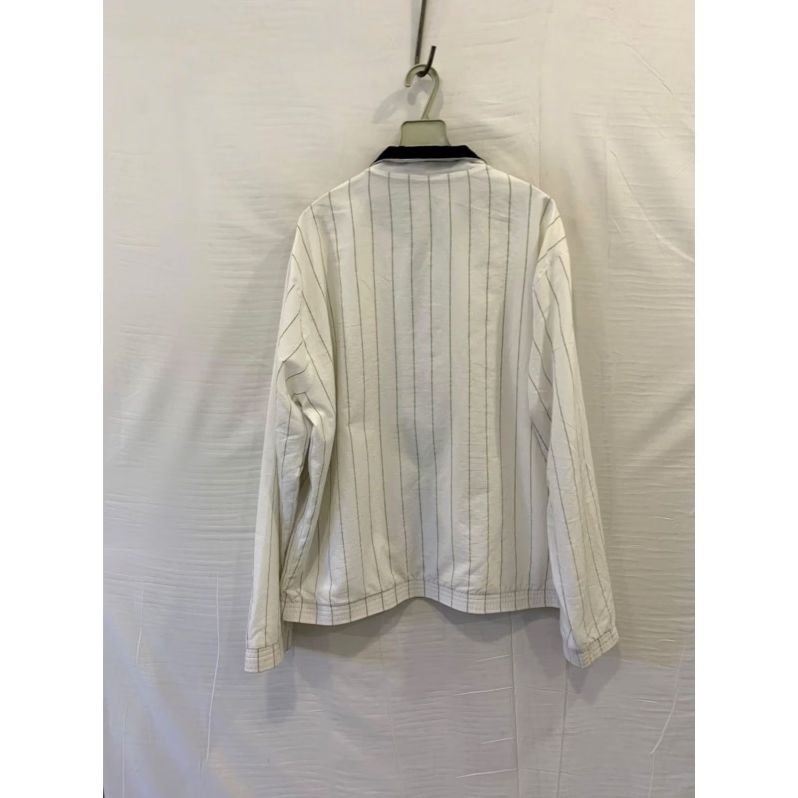 Vintage VINTAGE Australian by L’Alpina Pinstripe Track Jacket Mens L White Made in Italy Size US L / EU 52-54 / 3 - 2 Thumbnail