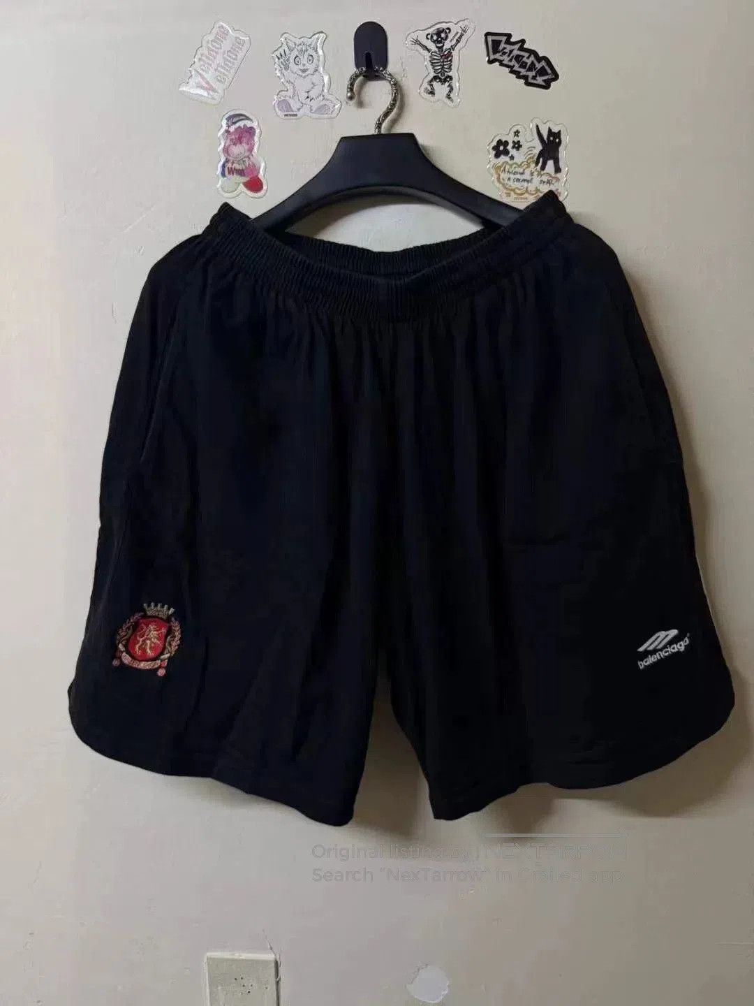 Balenciaga Balenciaga Manchester United Cotton Shorts. Size US 26 / EU 42 - 1 Thumbnail