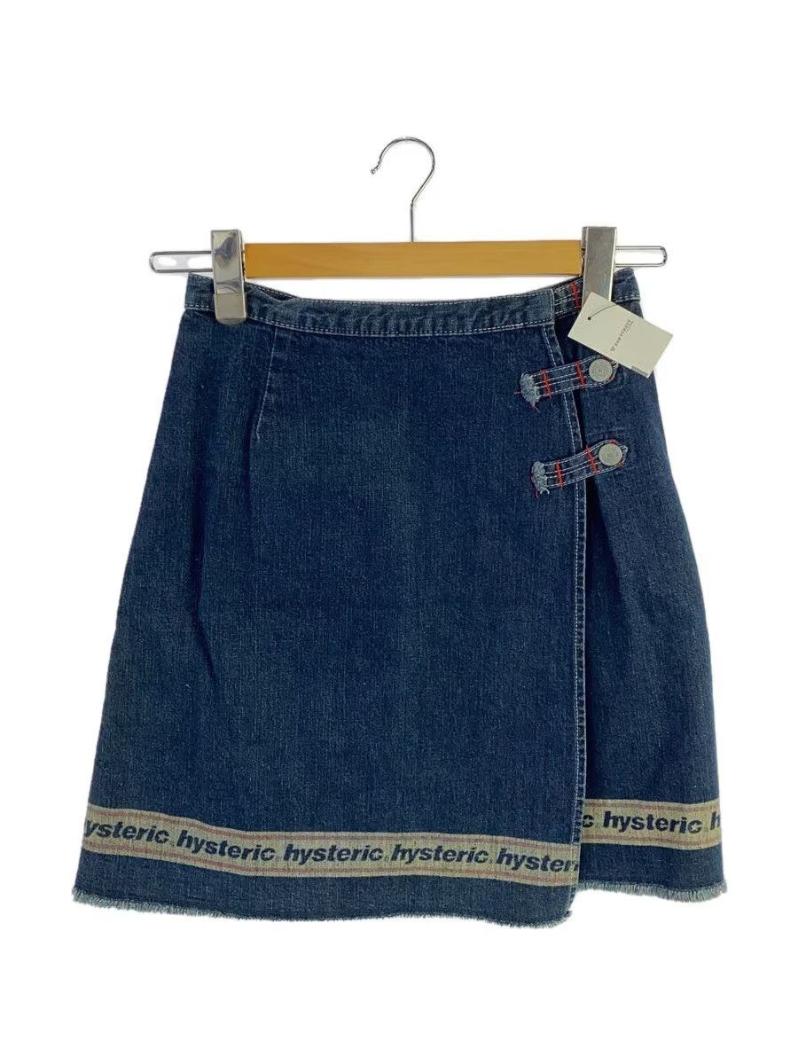 Hysteric Glamour Logo Denim Skirt Size 25" / US 0 / IT 36 - 1 Thumbnail