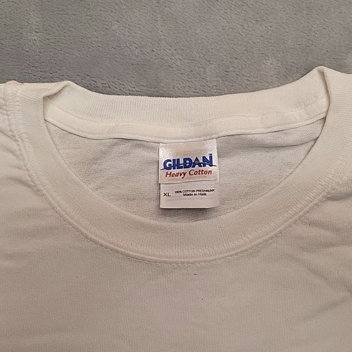 Gildan Miller Lite Beer Shirt Mens XL White Crewneck Tee 100% Cotton Shirt Shirts Mens XL White Beer Shirt 100% Cotton Crew Neck Tee Size US XL / EU 56 / 4 - 4 Thumbnail