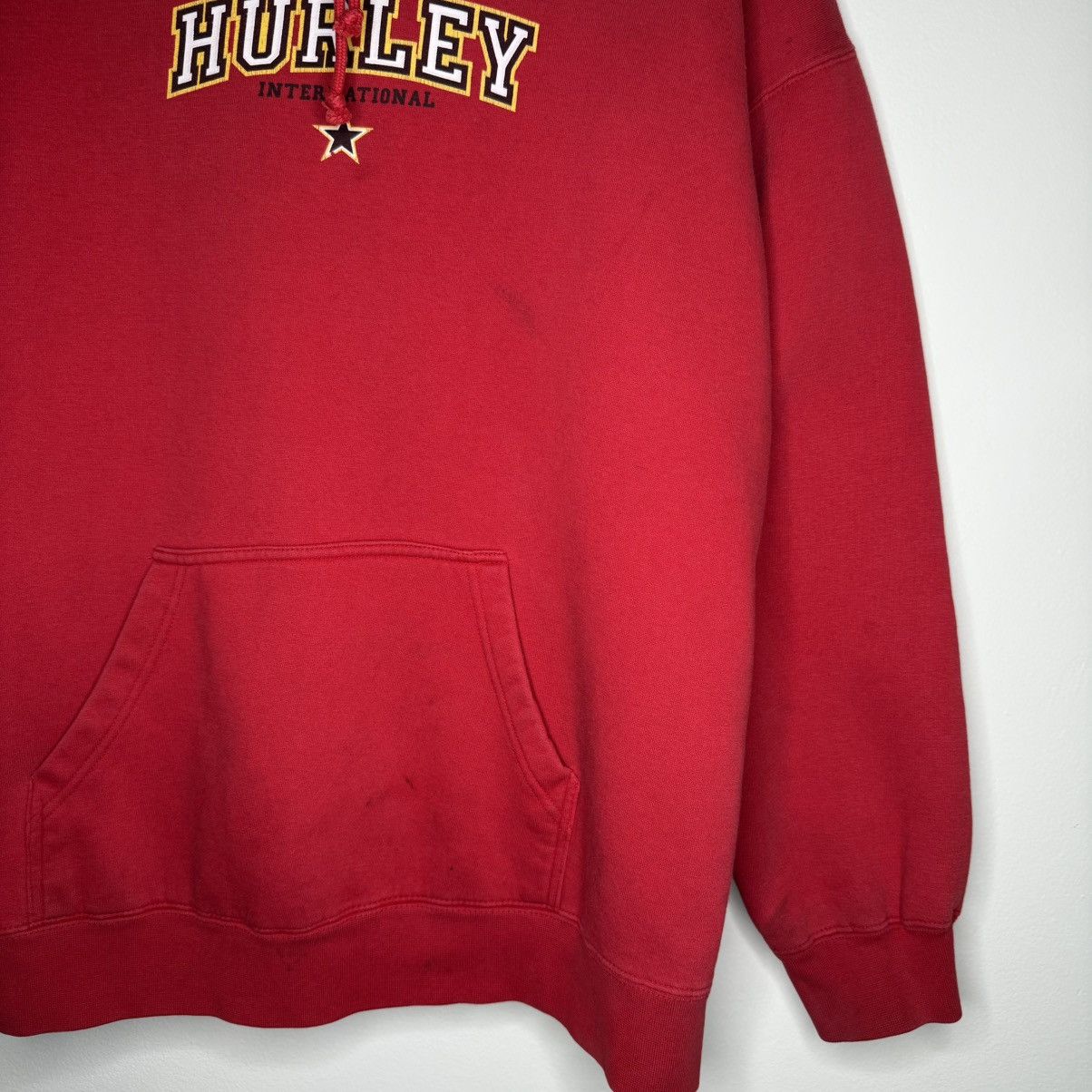 Hurley Vintage 00s Hurley International Hoodie Logo Star Size XL Size US XL / EU 56 / 4 - 5 Thumbnail
