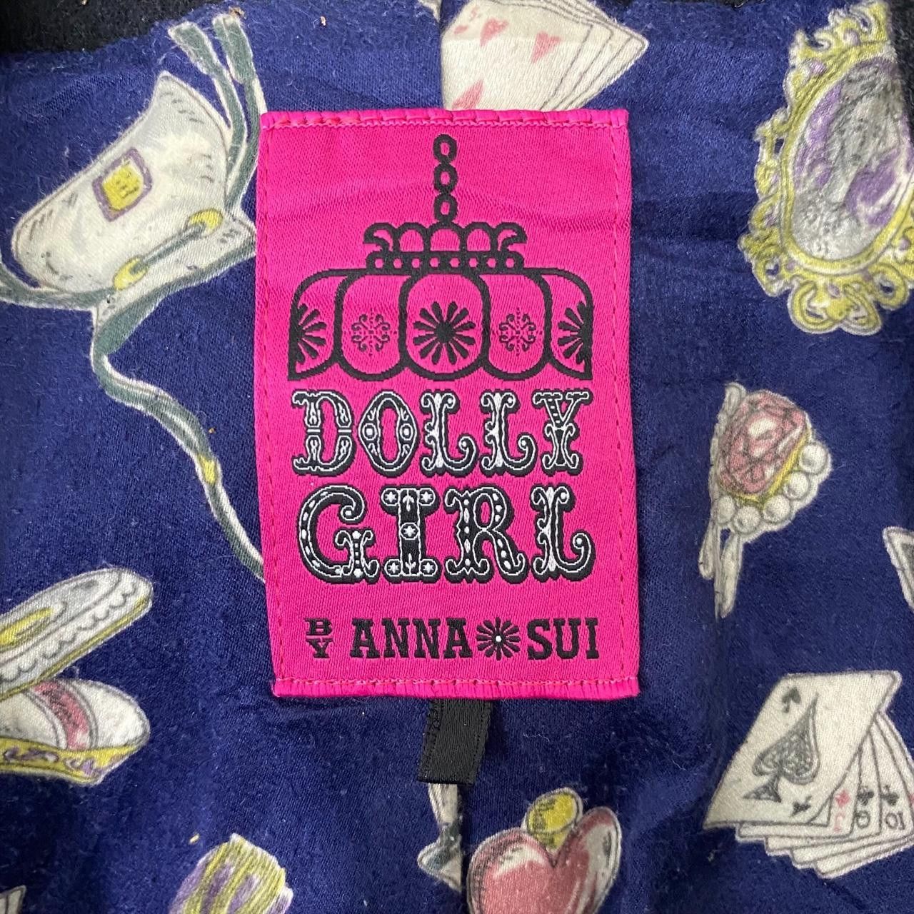 Anna Sui Vtg ANNA SUI LONDON Dolly Girl Designer Jacket Parka Trench Size M / US 6-8 / IT 42-44 - 4 Thumbnail