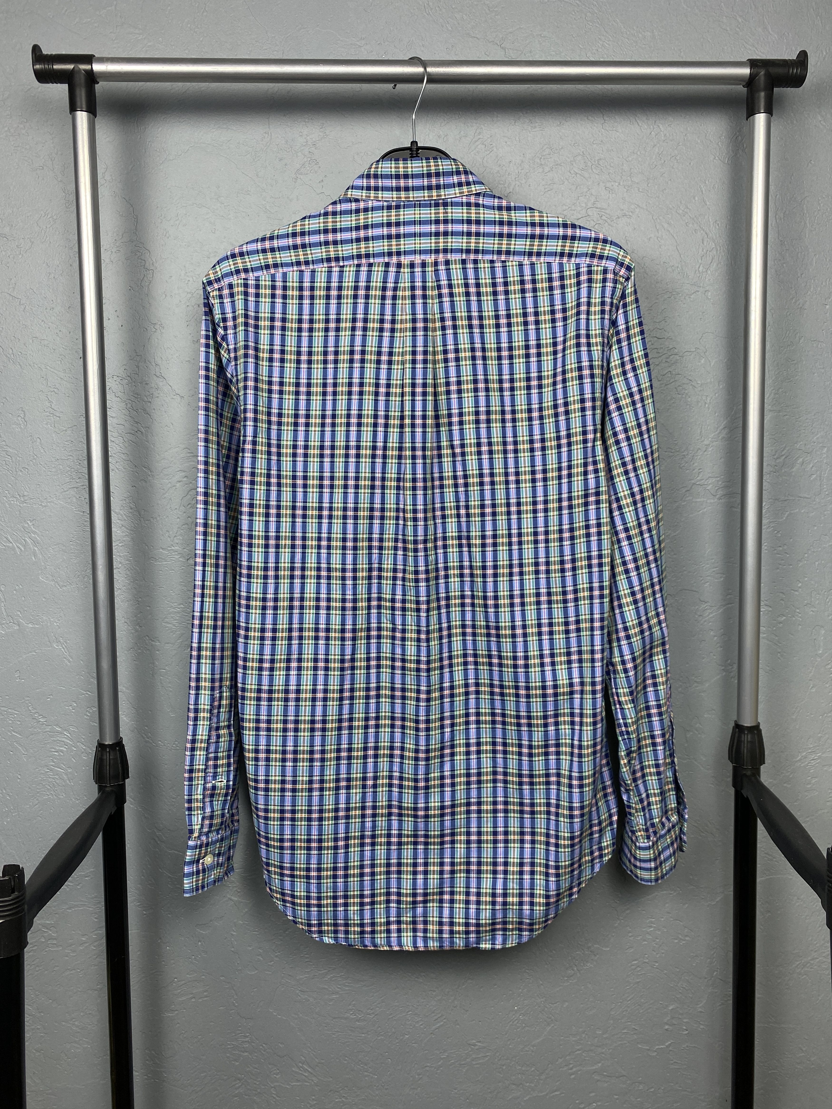 Polo Ralph Lauren Polo Ralph Lauren Vintage Mens Plaid Shirt Size US S / EU 44-46 / 1 - 8 Thumbnail
