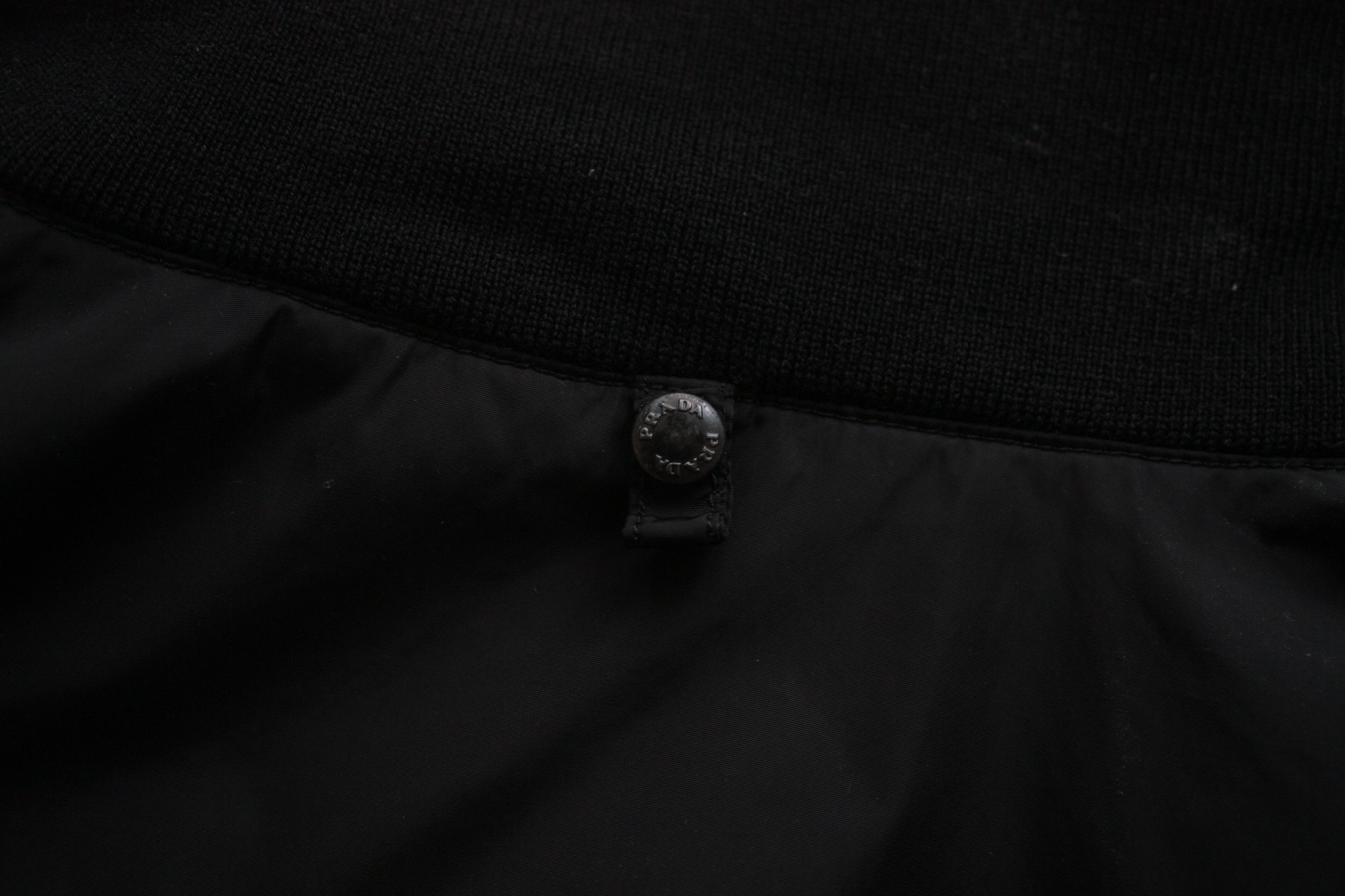 Prada Prada Lightweight Black Nylon Jacket Art.SGV810 Men's 50 Size US M / EU 48-50 / 2 - 10 Thumbnail