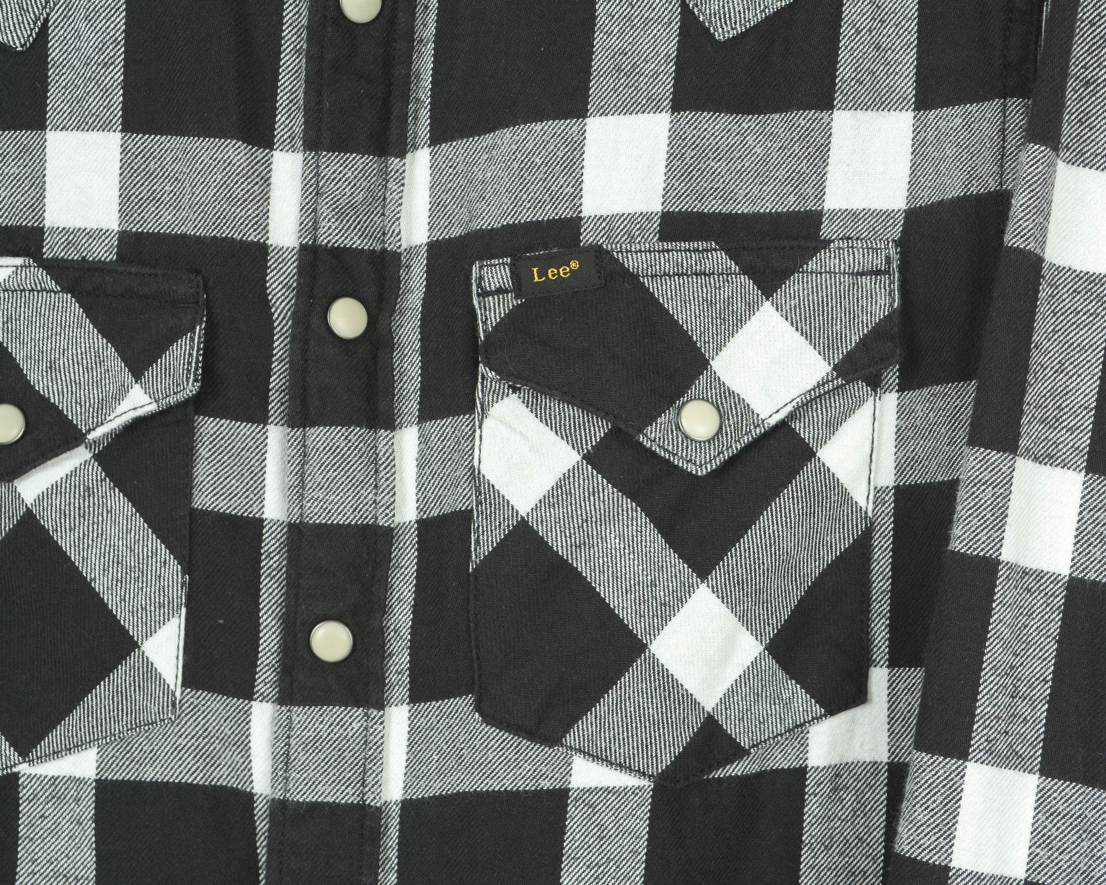 Cowboy Equipment × Lee Button Up Shirt S Plaid Check Tartan Cotton Slim Fit Top Size US S / EU 44-46 / 1 - 3 Thumbnail