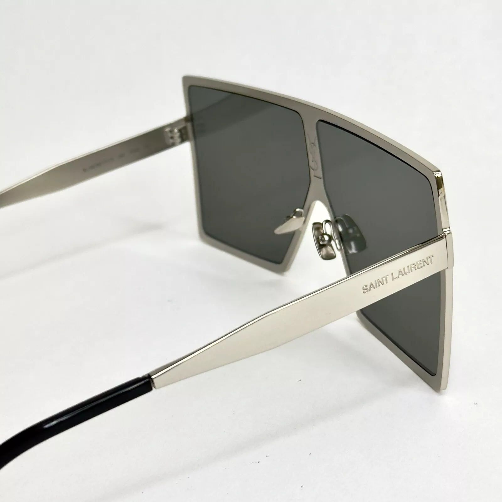 Yves Saint Laurent SAINT LAURENT BETTY SL 182 SL182 Silver 002 Sunglass YSL Size ONE SIZE - 5 Thumbnail
