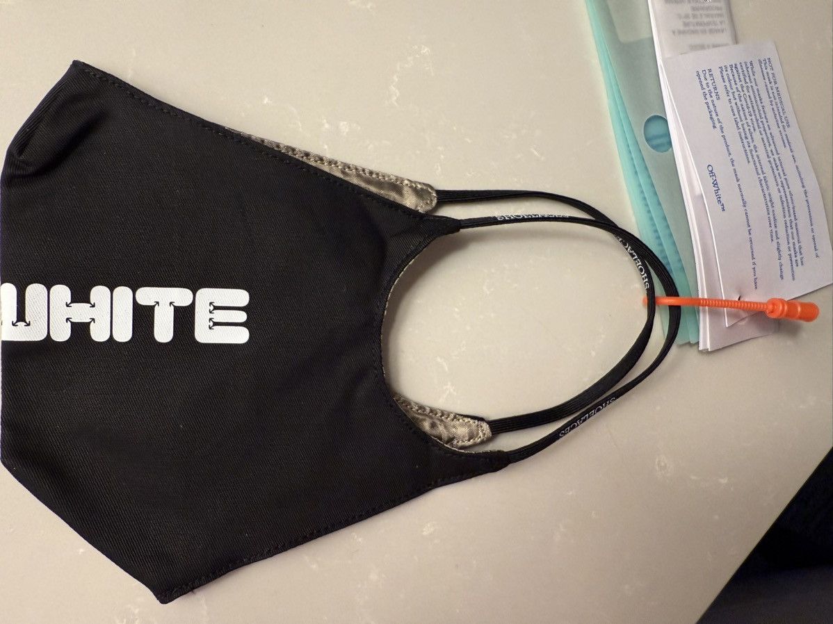 Off-White Off White Face Mask, face covering NEW! Genuine! S/M, Unisex Size ONE SIZE - 12 Thumbnail