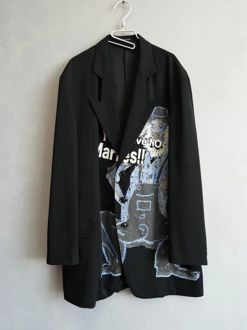 Yohji Yamamoto 17AW worker embroidered jacket-2505