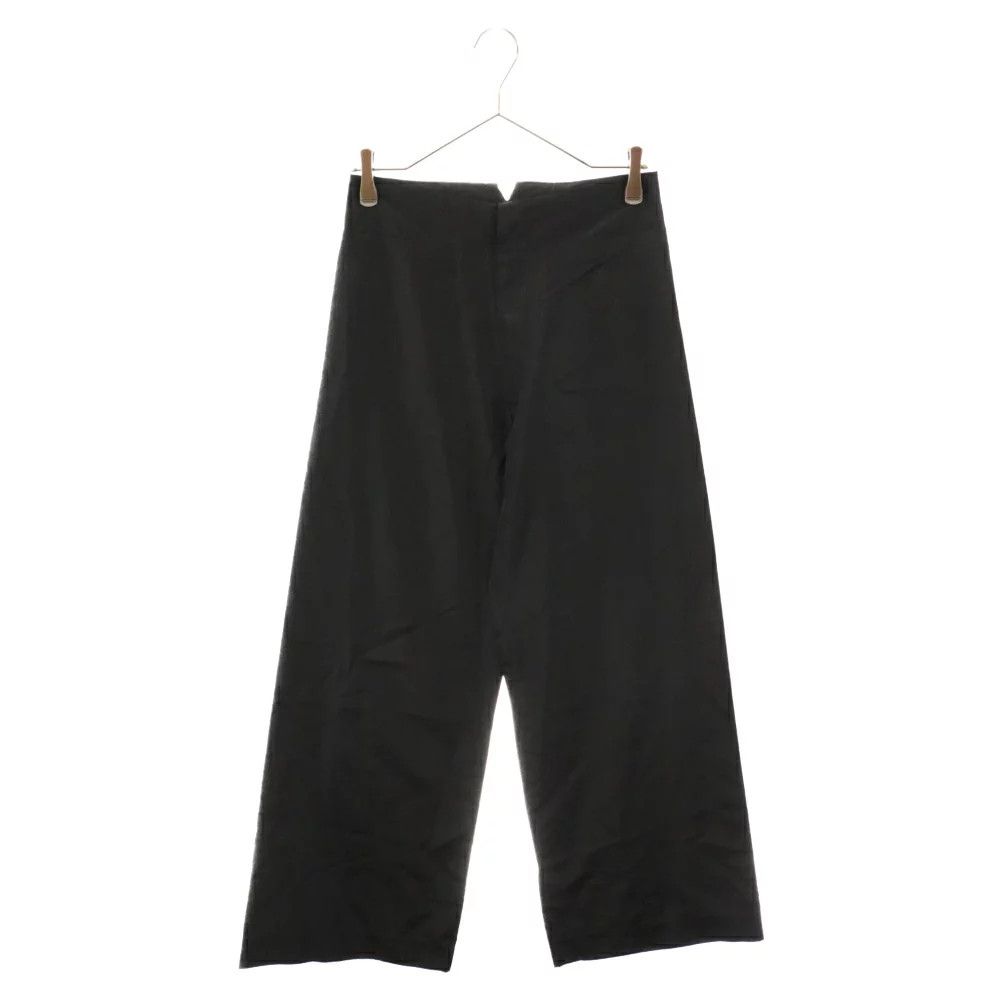 image of Yohji Yamamoto Costume Pro Mix Wide Slacks in Black, Men's (Size 27)