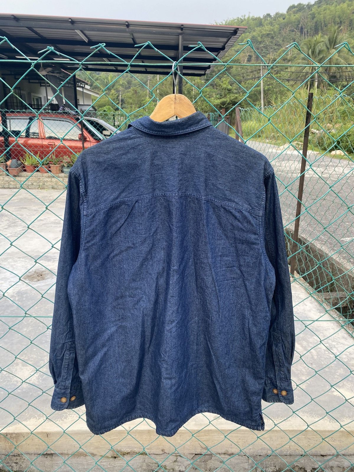 Lands' End Vintage Lands’End long sleeve denim shirts Size US S / EU 44-46 / 1 - 2 Thumbnail