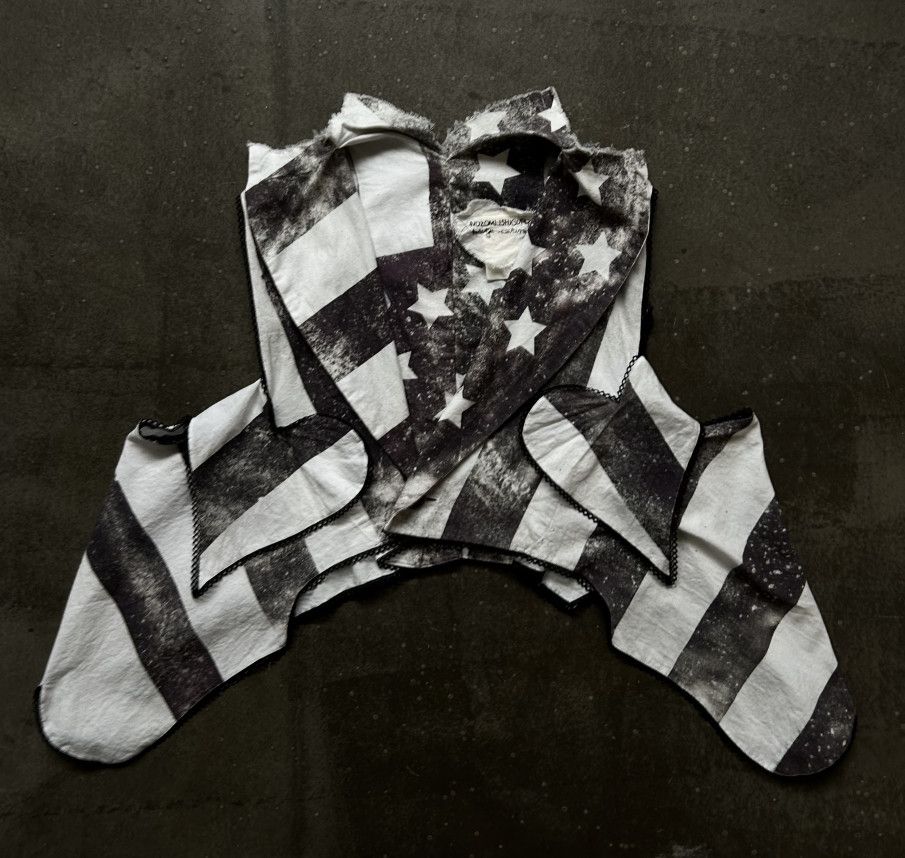Nozomi Ishiguro Nozomi Ishiguro USA Flag Deconstructed Vest Size M / US 6-8 / IT 42-44 - 1 Thumbnail