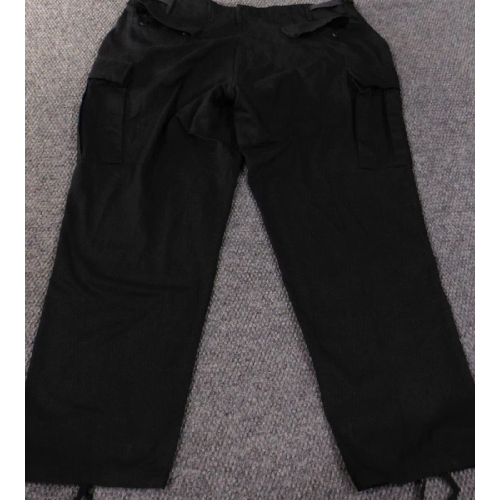 Vintage Tru-Spec Pants 40x32 Black Cargo Mens Utility Military Armed Forces Regular Straight Inseam 32 Size US 40 / EU 56 - 7 Thumbnail