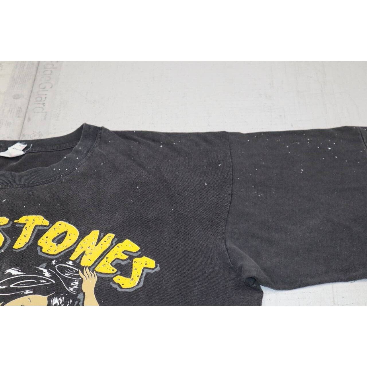 Vintage Vintage 90s The Flintstones Black Stones Cartoon Parody XL Size US XL / EU 56 / 4 - 13 Thumbnail