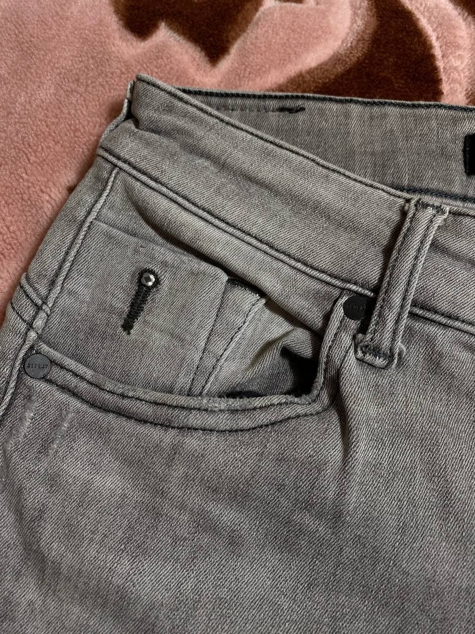 Other Vintage Skinny Denim Jeans 90s Hype Avant-garde Style Size US 26 / EU 42 - 4 Thumbnail