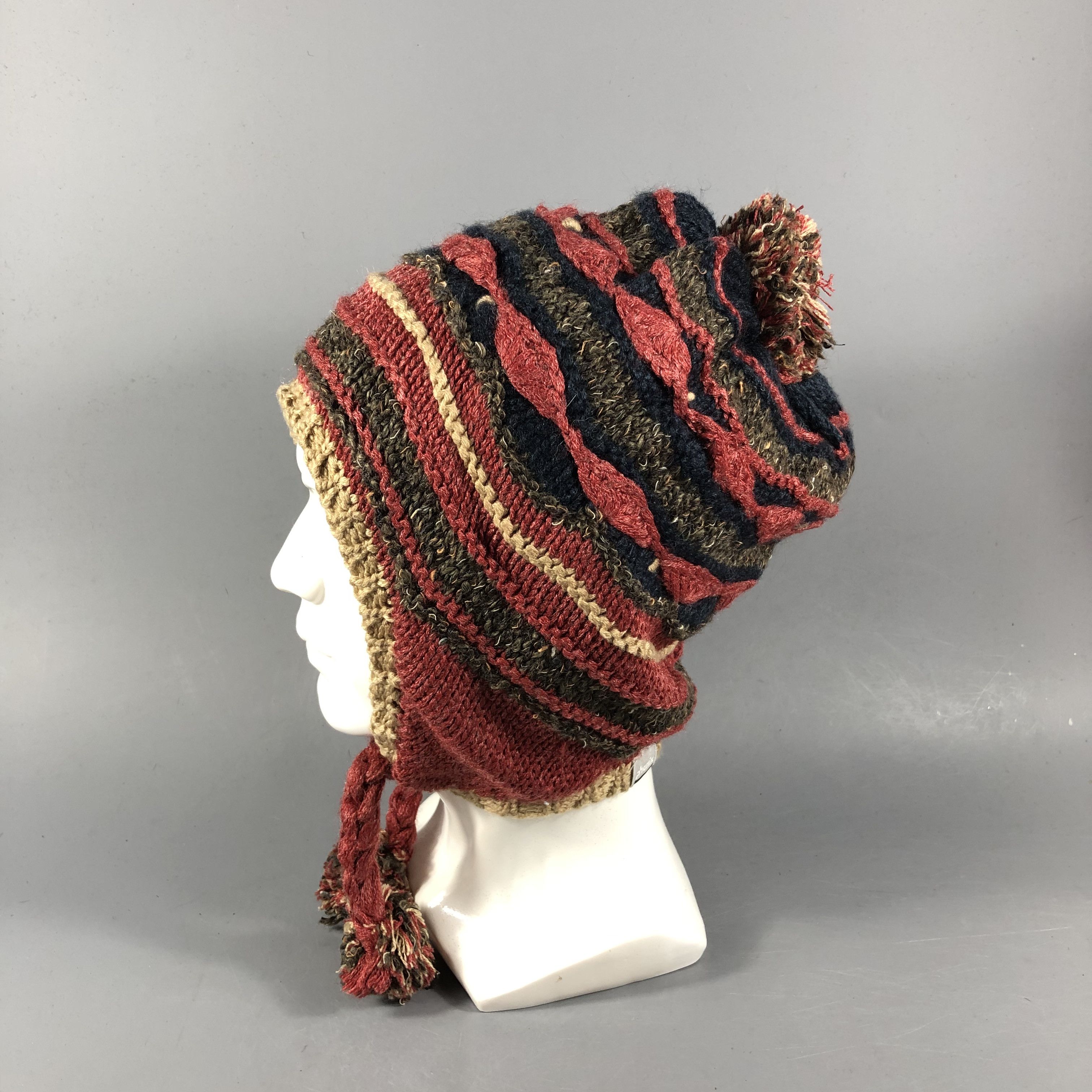 image of Phenix Earflap Bobble Beanie Snowcap Snow Hat B898, Men's