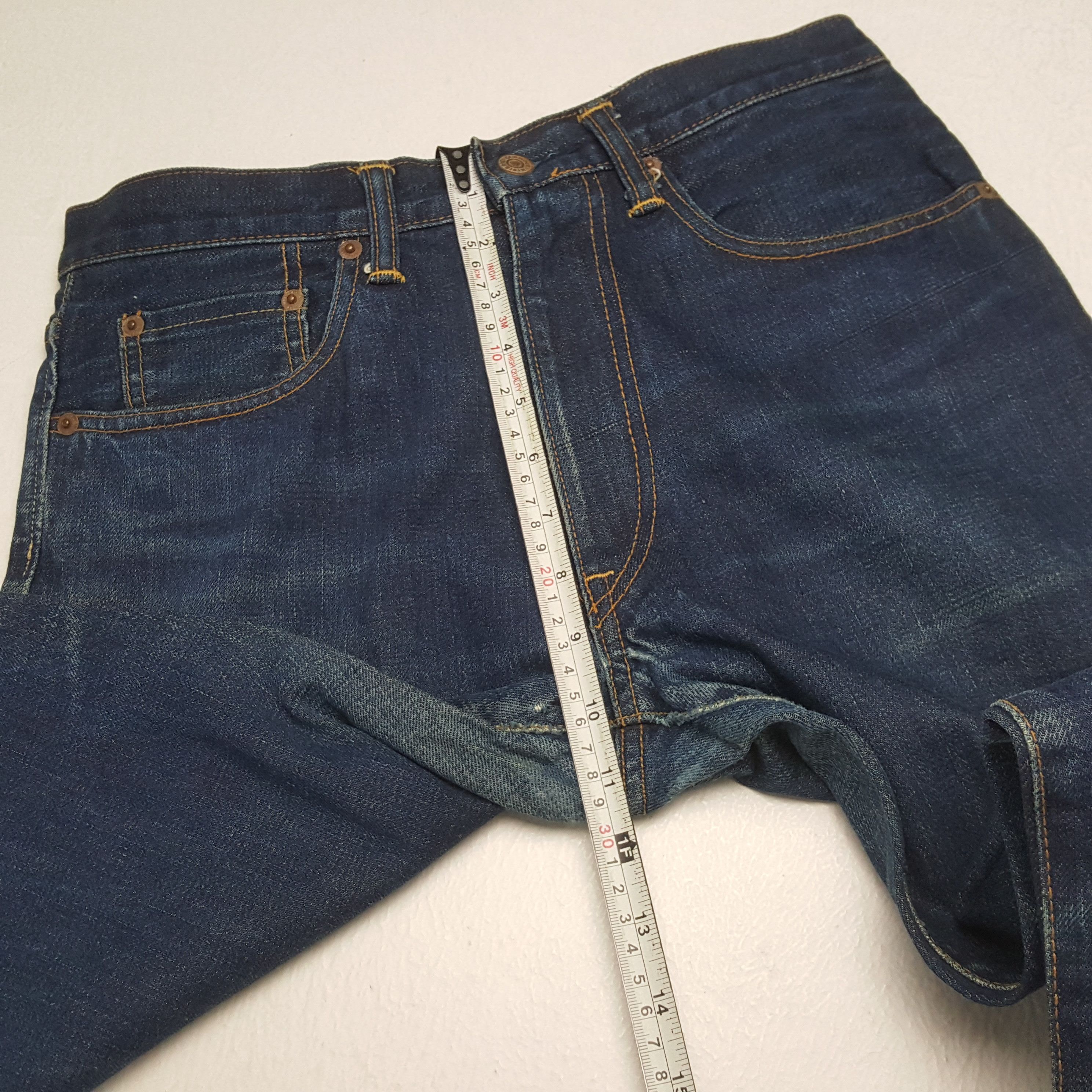 Hysteric Glamour HYSTERIC GLAMOUR Selvedge Japanese Brand Custom Art Jeans Size US 29 - 8 Thumbnail