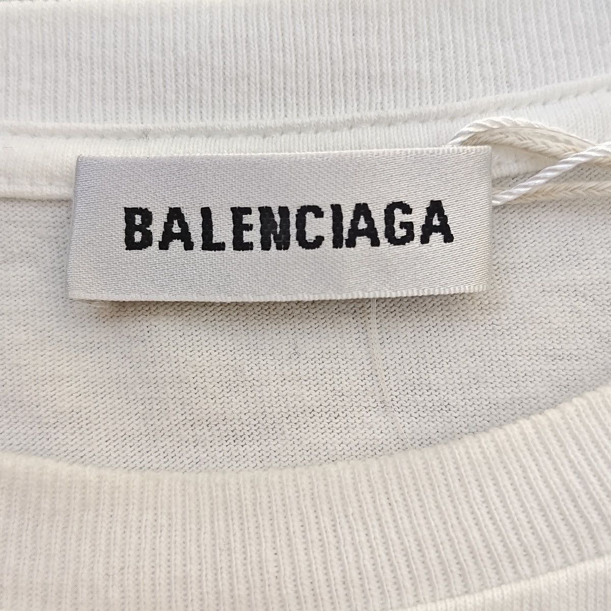 Balenciaga Balenciaga Signature Logo Short Sleeve T-shirt K26WX Size XS / US 0-2 / IT 36-38 - 5 Thumbnail