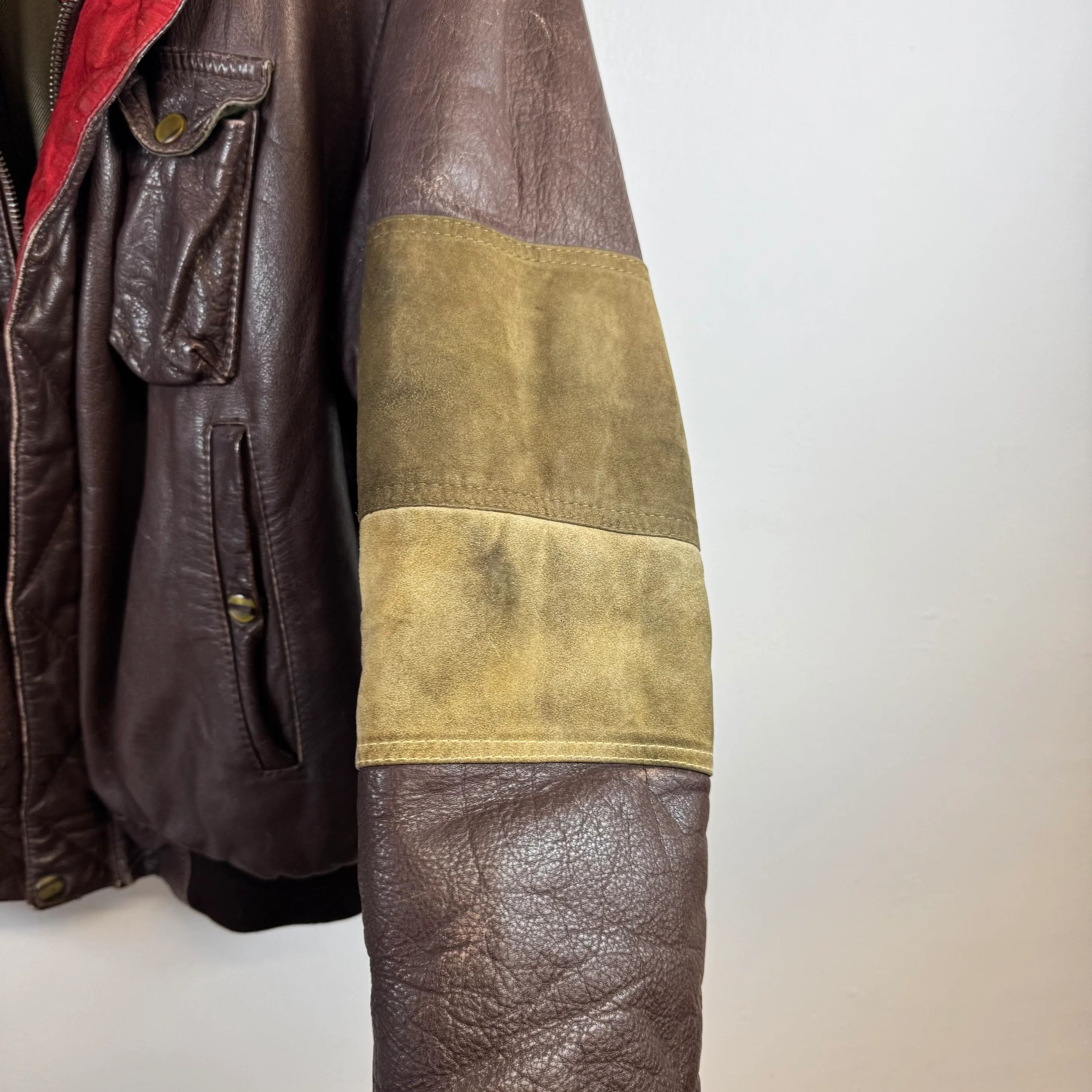 C.P. Company C.P. COMPANY Vintage 1980s Dutch Police Leather Jacket Size US M / EU 48-50 / 2 - 6 Thumbnail