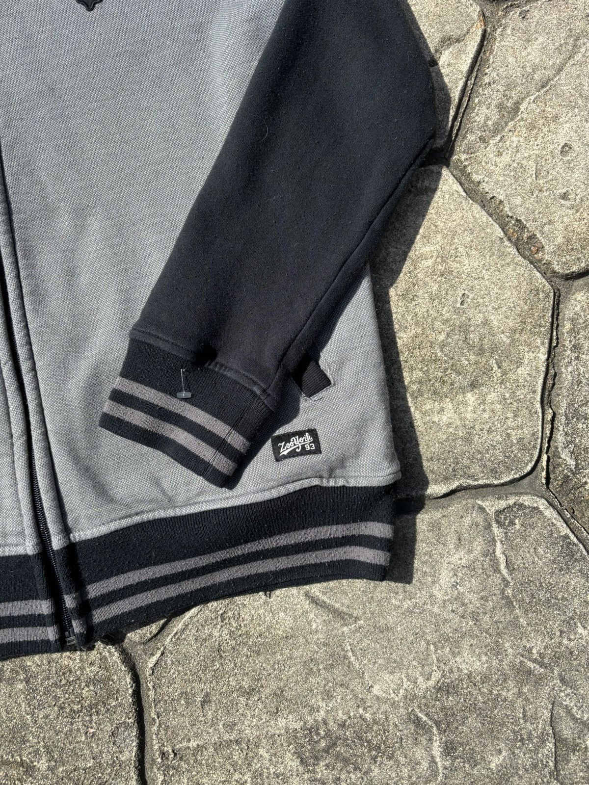 Vintage × Zoo York Y2K Zoo York Fleece Lined Zip Up Hoodie Size US S / EU 44-46 / 1 - 2 Thumbnail