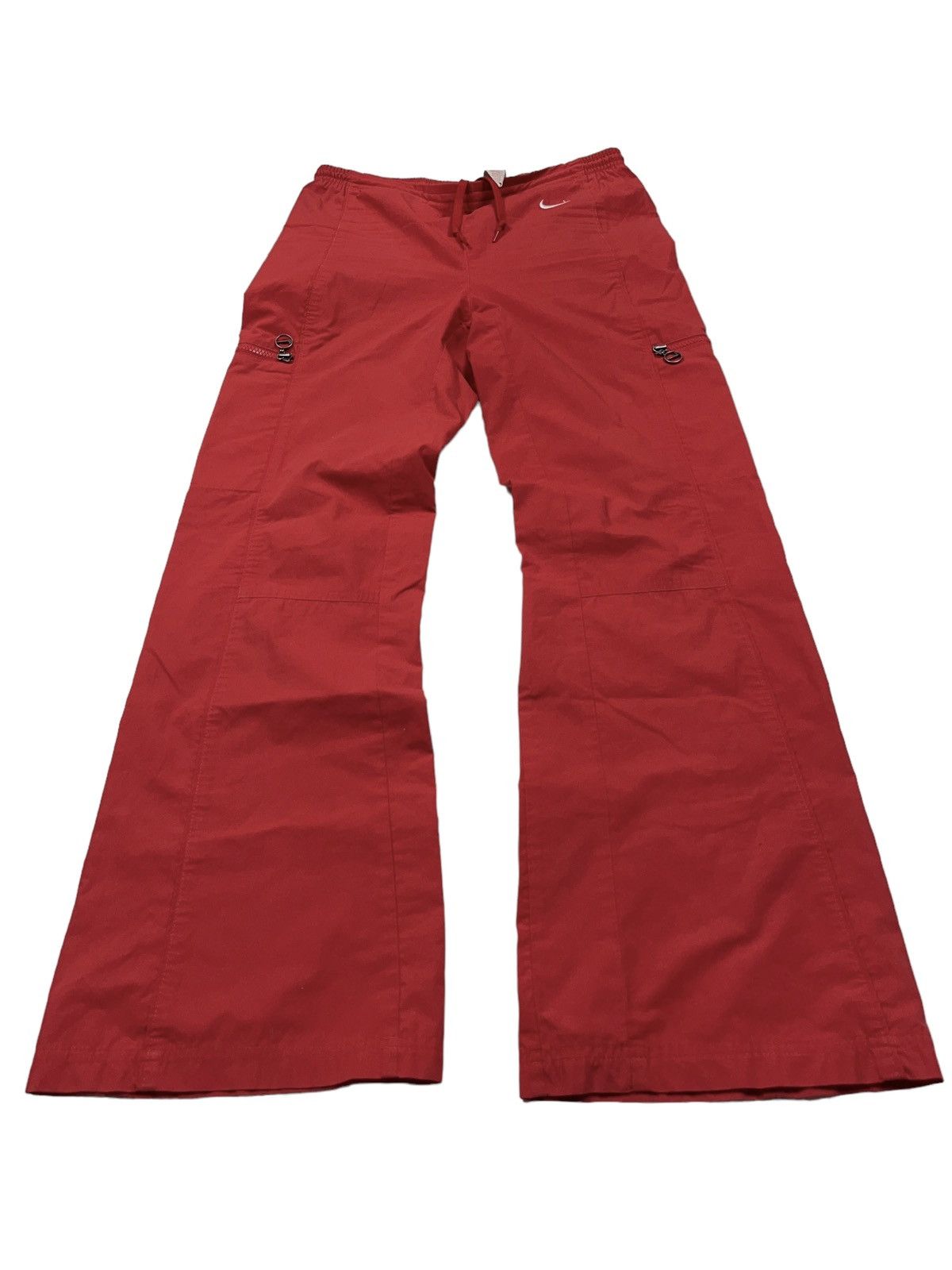 Nike × Vintage Vintage Nike Flared Cargo Pants y2k Size 27" / US 4 / IT 40 - 4 Thumbnail