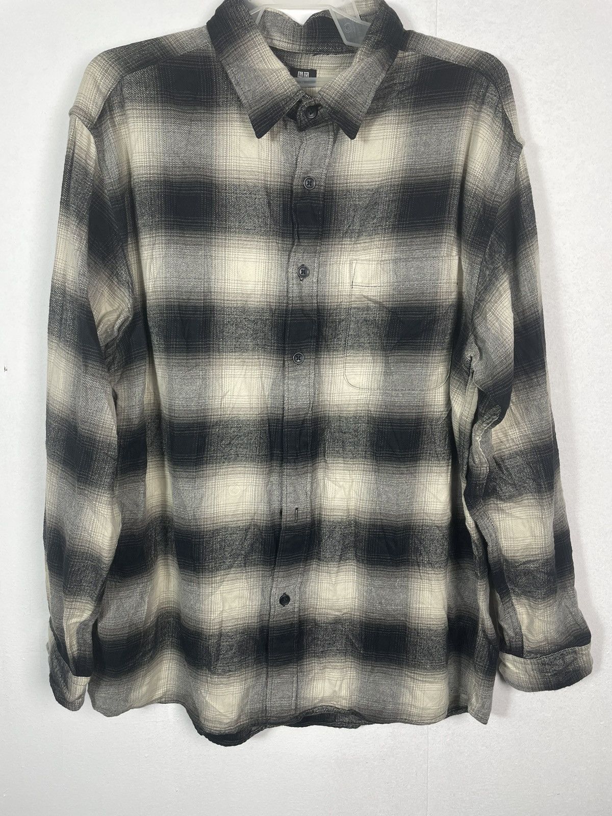 Japanese Brand × Uniqlo Uniqlo Shadow Plaid Flanel Size US XL / EU 56 / 4 - 3 Thumbnail
