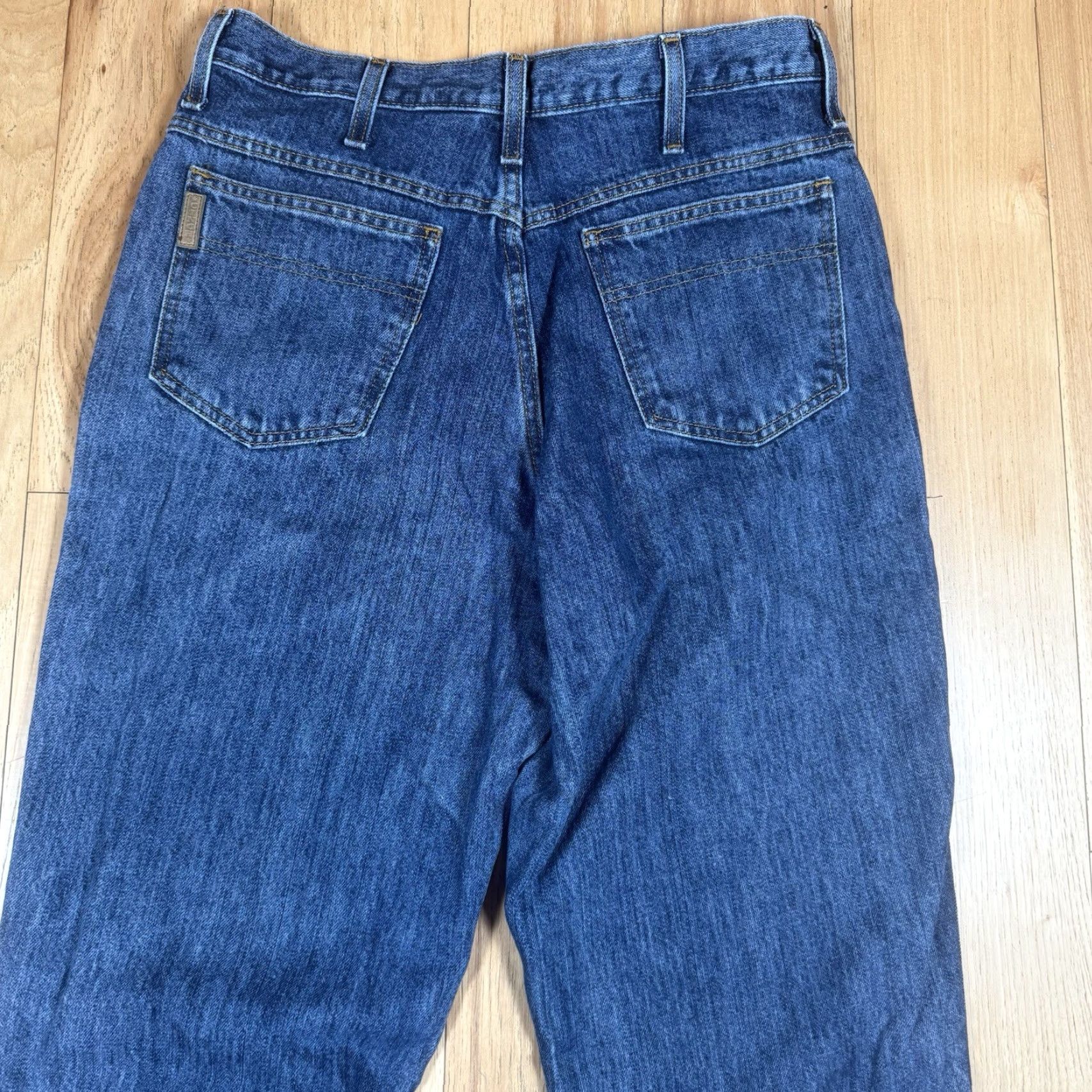 Denime VINTAGE Cinch Jeans Mens 32x38 Blue Medium Straight Denim Y2K Jeans Mens Medium 32x38 Blue Straight Denim Cotton Regular Men Boys Womens Size US 32 / EU 48 - 8 Thumbnail