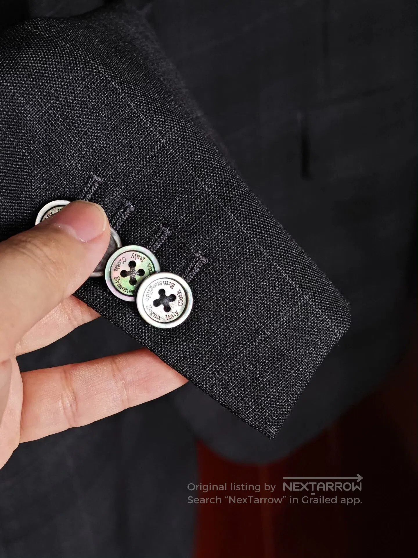 Ermenegildo Zegna Italian Zegna Wool Custom Suit Traveller. Size US M / EU 48-50 / 2 - 4 Thumbnail