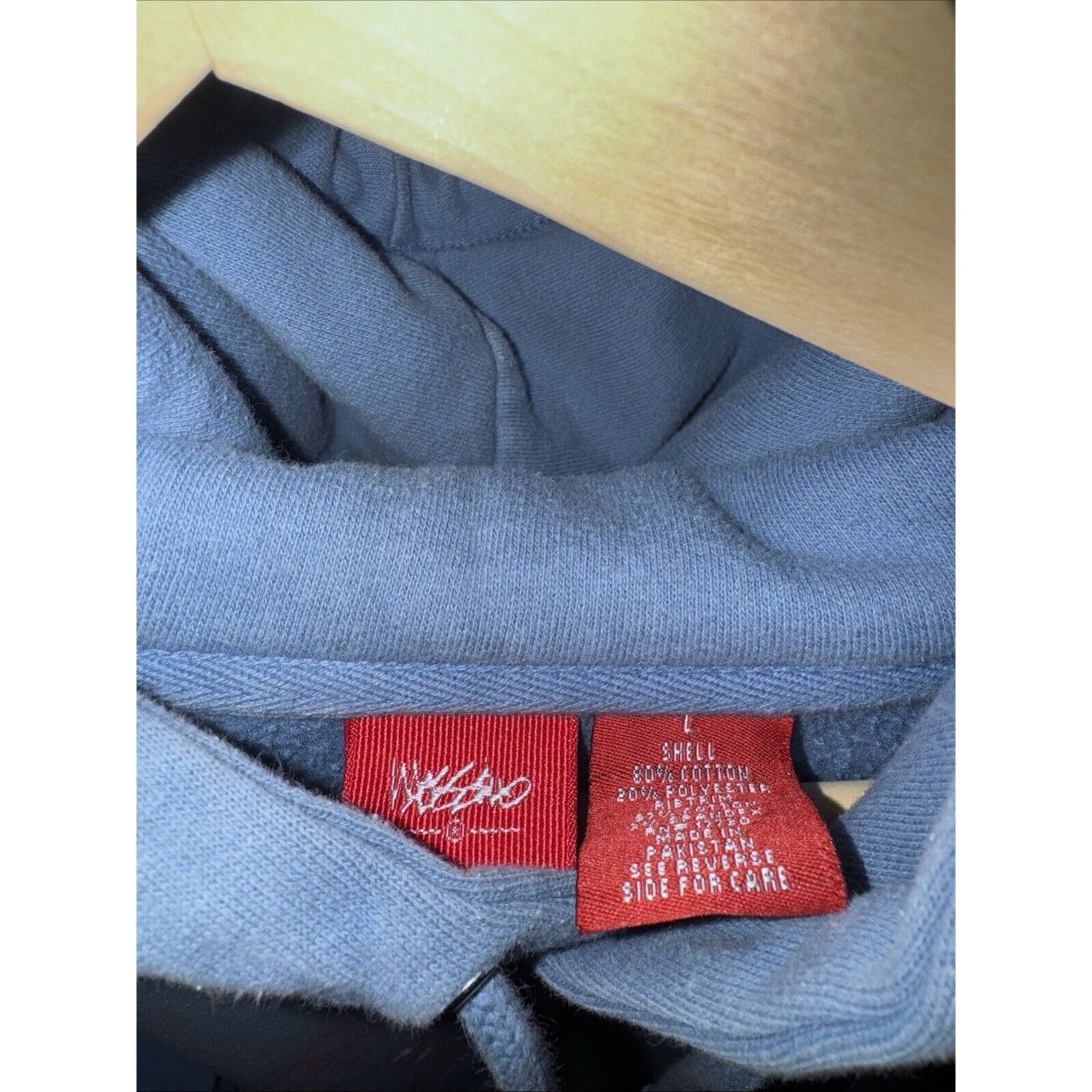Mossimo × Vintage Mossimo Hoodie Blue L 23x25 Long Beach Ocean Rescue Surfing Size US L / EU 52-54 / 3 - 5 Thumbnail