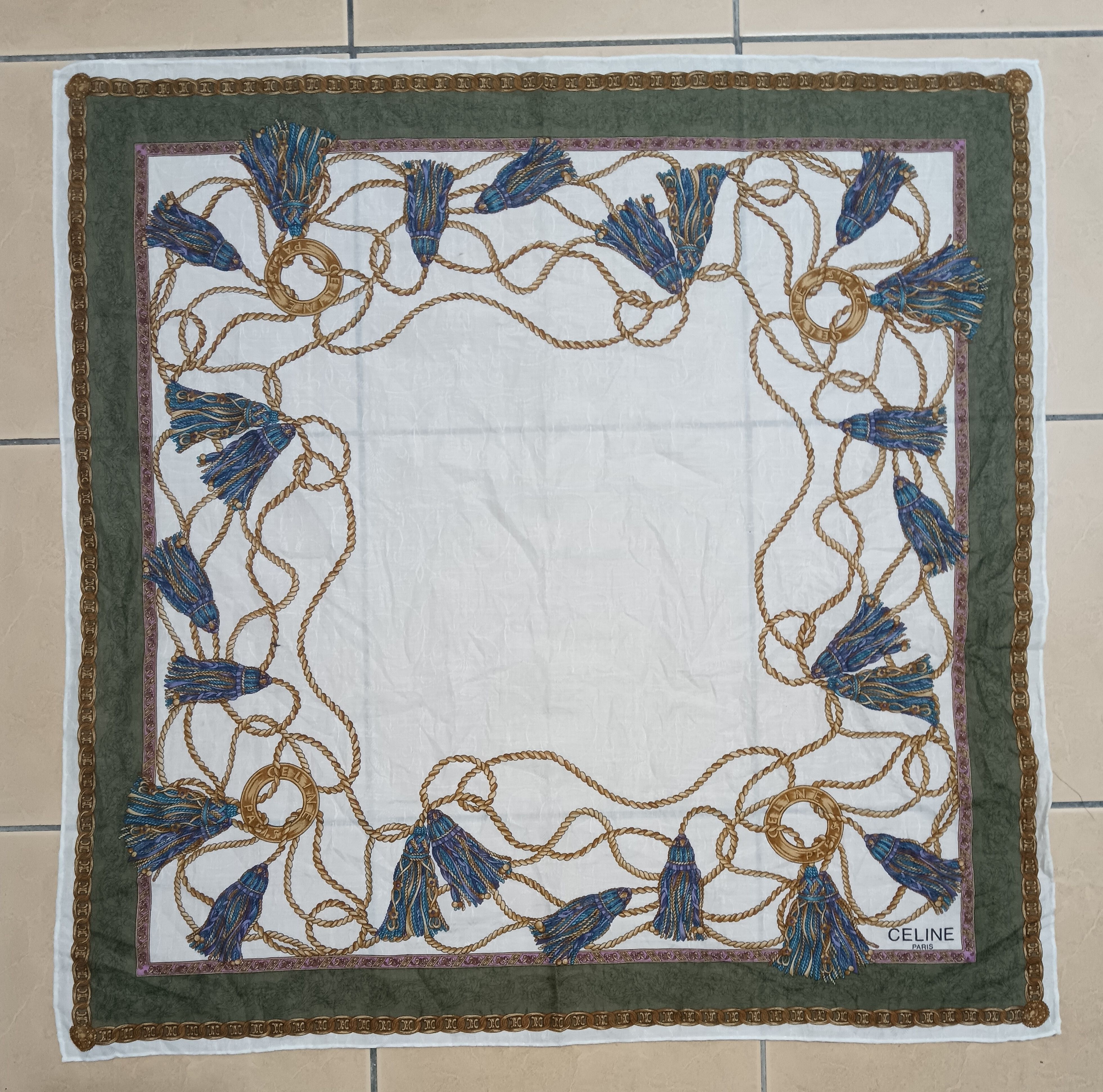 Celine CELINE HANDKERCHIEF Size ONE SIZE - 1 Thumbnail