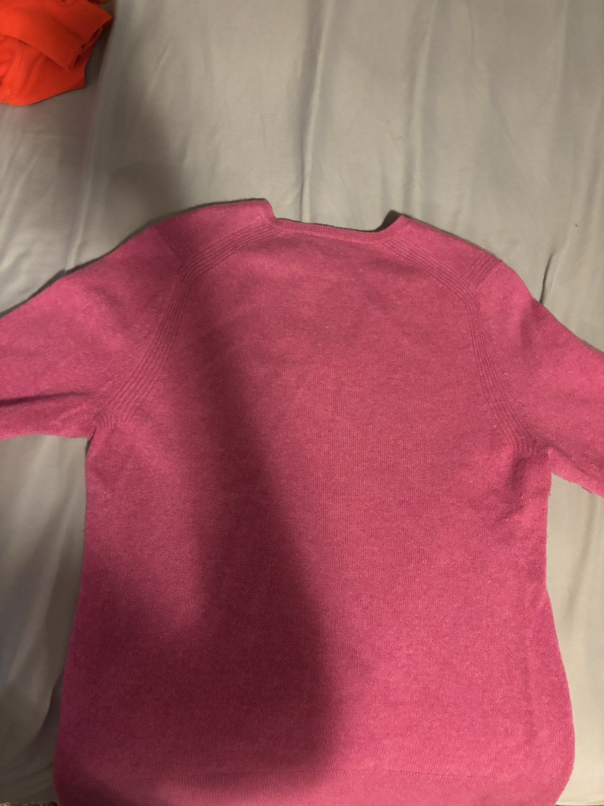 Saks Fifth Avenue Saks Fifth Avenue Pink Cashmere Size L Size L / US 10 / IT 46 - 4 Thumbnail