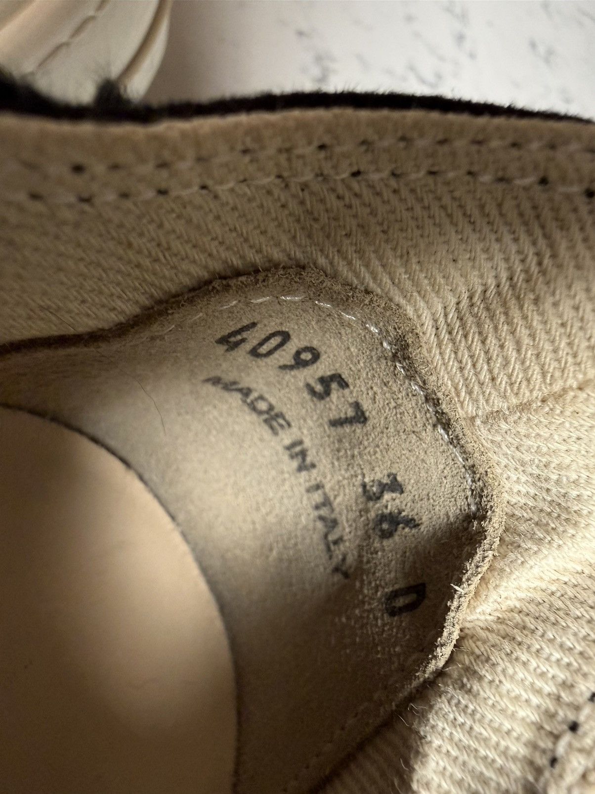 Rick Owens Drkshdw RICK OWENS Slashed low ramones Size US 6 / IT 36 - 9 Thumbnail