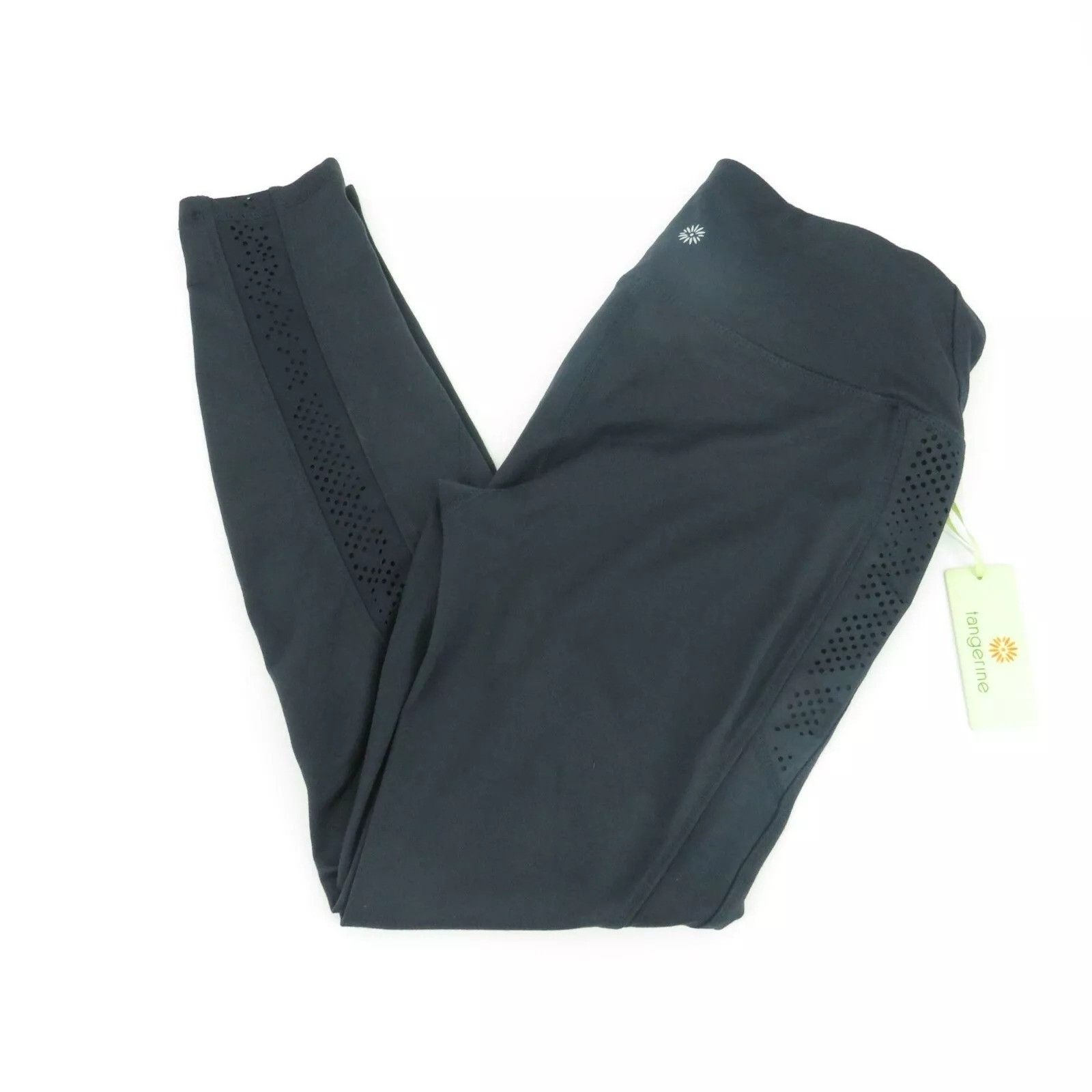 Other Tangerine Womens Small Gray Leggings Mesh Detail Activewear Size 28" / US 6 / IT 42 - 1 Thumbnail