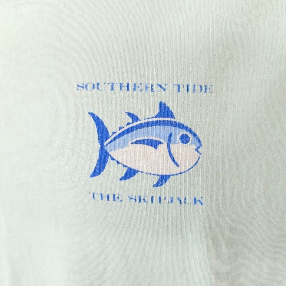 Southern Tide Southern Tide Skipjack Tuna T Shirt Mens L Blue Sport Fishing Size US L / EU 52-54 / 3 - 3 Thumbnail