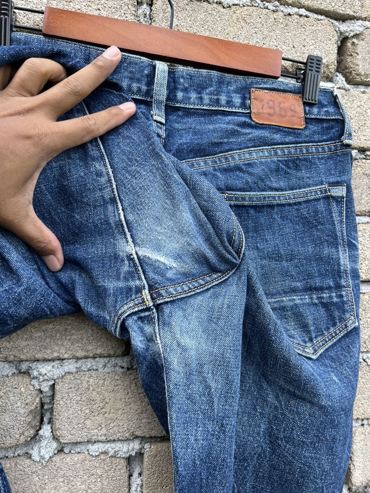 Gap GAP 1969 Denim Jeans Slim Fit Boot Waist 32-33" Size US 32 / EU 48 - 8 Thumbnail