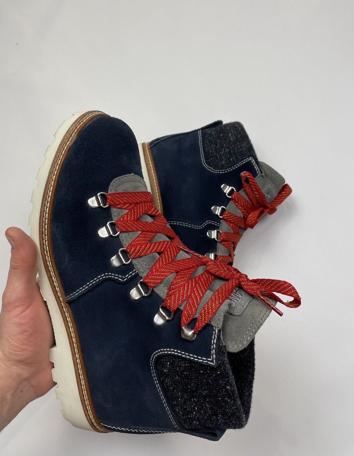Other Olang Norway Merano Muschio Winter Boots Suede fracap Size US 9 / IT 39 - 13 Thumbnail