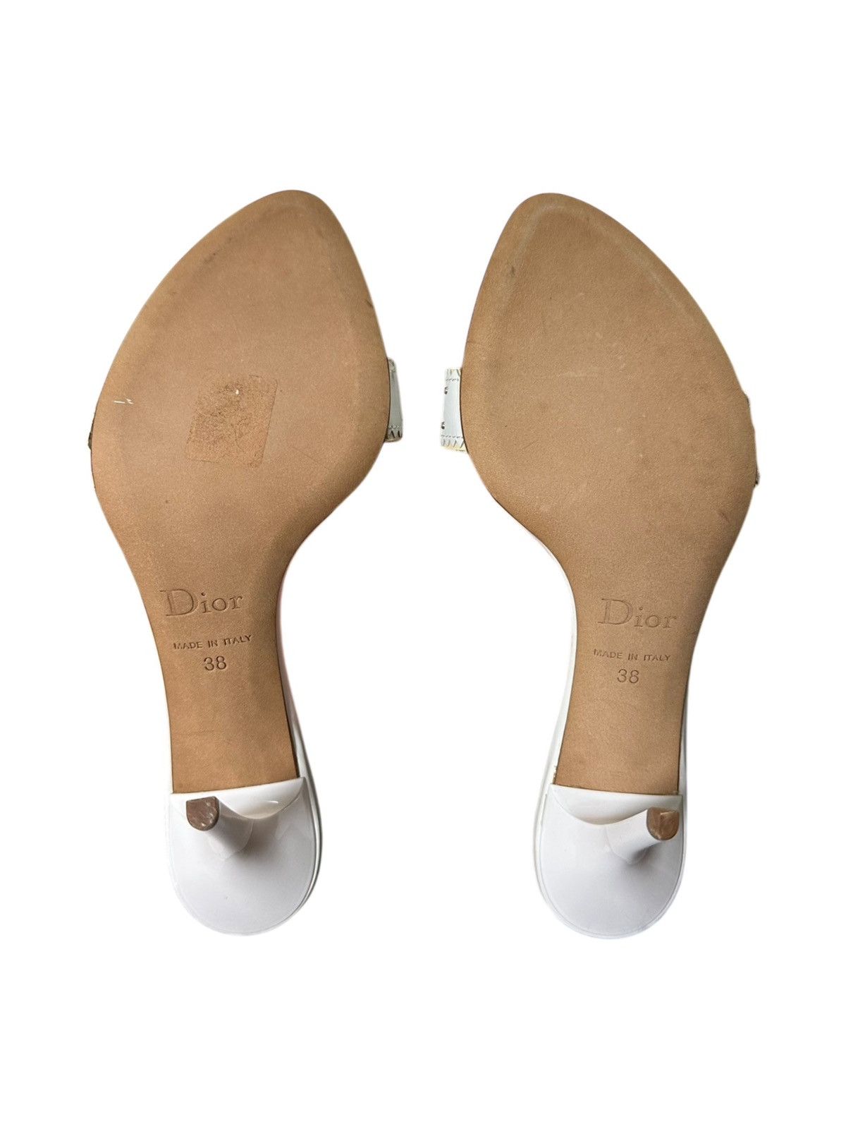 Dior CHRISTIAN DIOR S/S 2004 D'Trick Leather Studded Sandals Size US 7 / IT 37 - 3 Thumbnail