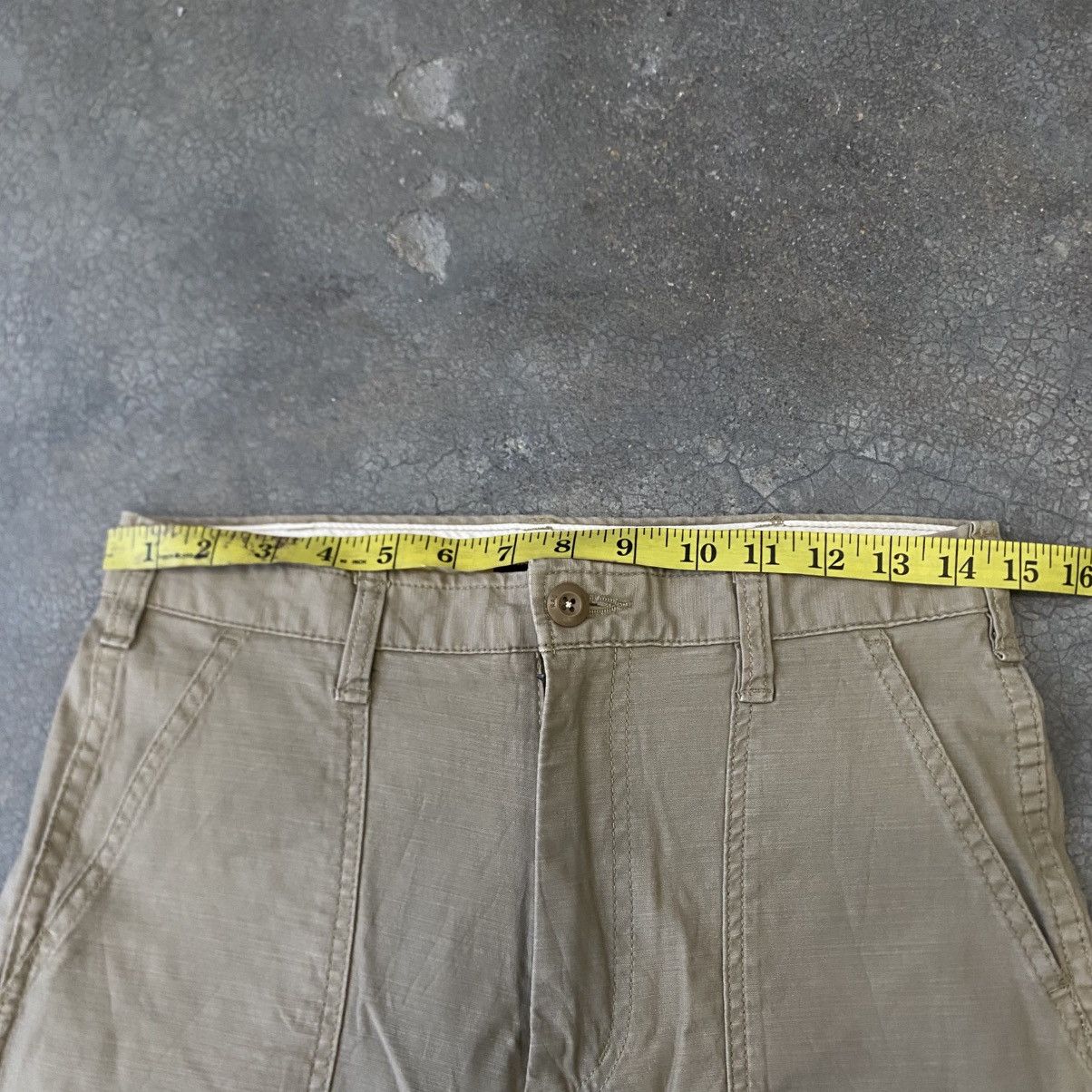 Orslow Rag Machine Fatigue Pants Khaki Beige Inspired By Orslow Size US 30 / EU 46 - 12 Thumbnail