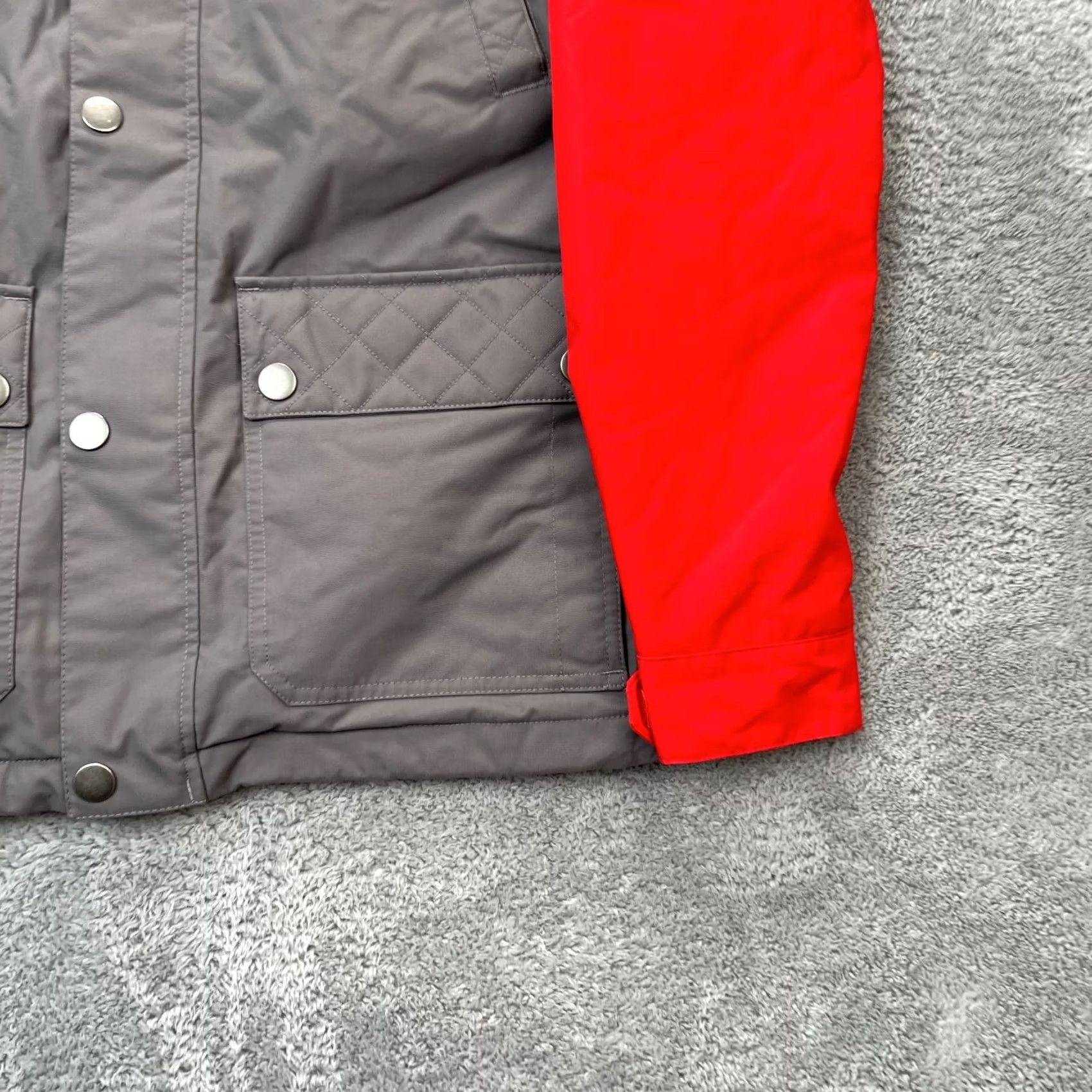 Burton Burton Jacket Mens Small Gray Dryride The White Collection Coat Hooded Full Zip Parka Casual Outdoor Ski Size US S / EU 44-46 / 1 - 2 Thumbnail