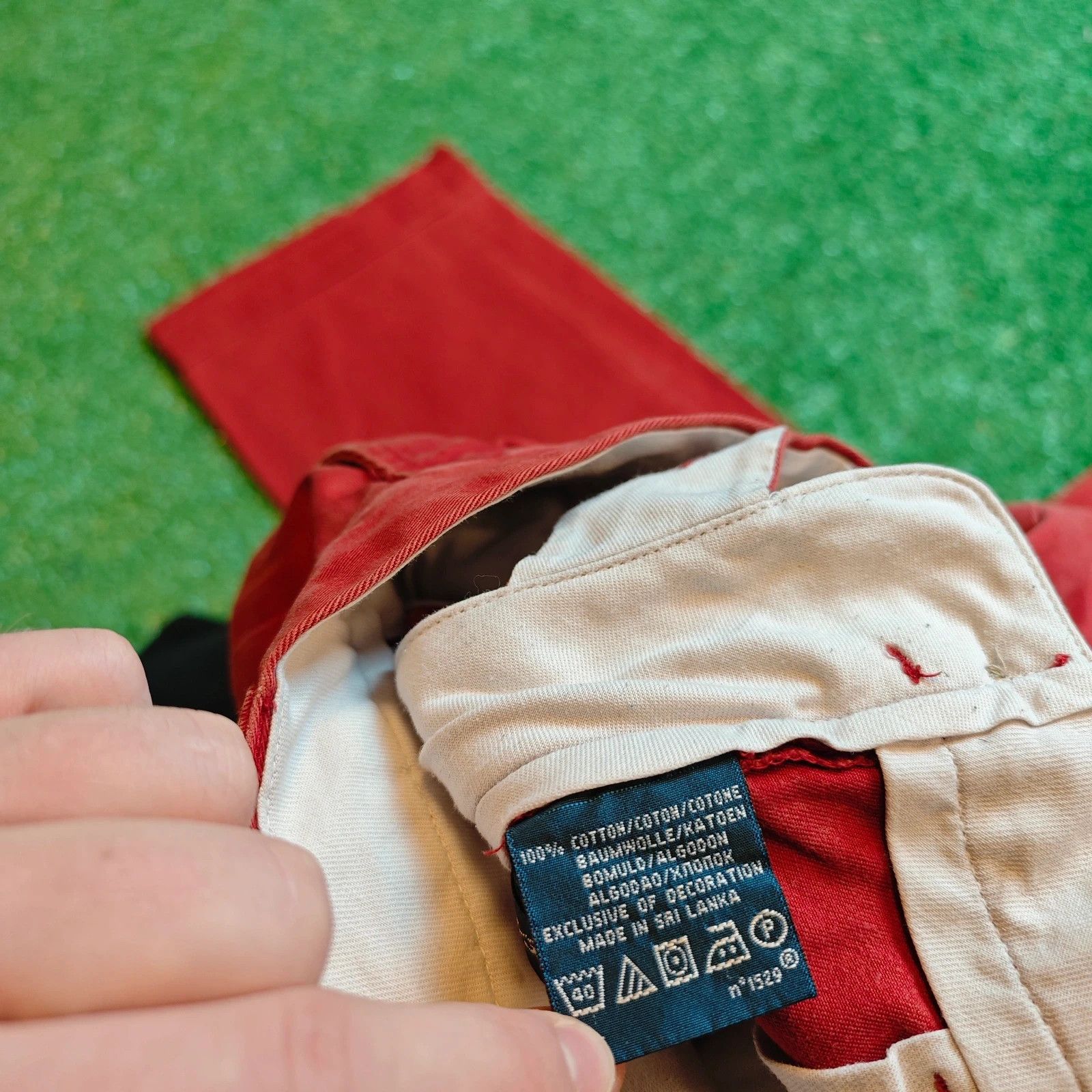 Polo Ralph Lauren × Vintage Vintage Polo Ralph Lauren Chino Pants 30x32 red trousers Size US M / EU 48-50 / 2 - 10 Thumbnail