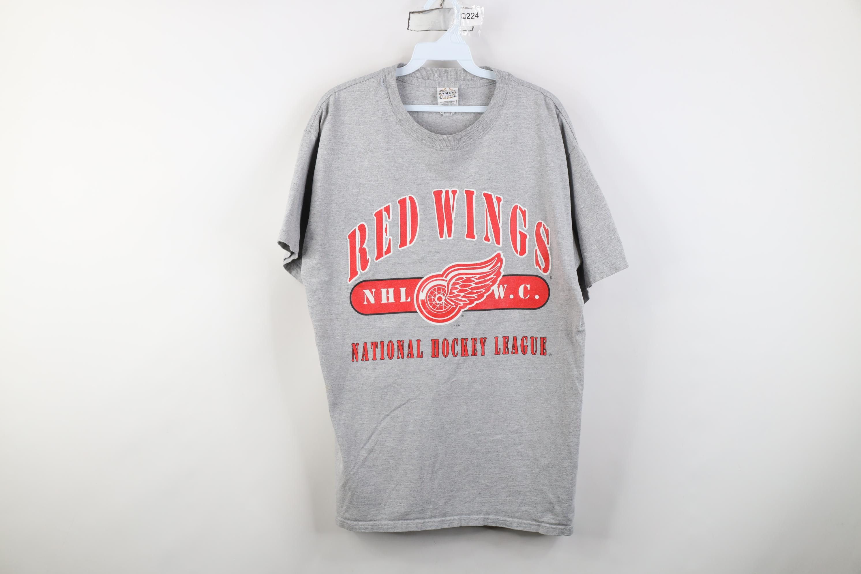 Vintage Vintage 90s Steve Yzerman Red Wings Jersey T-Shirt #19 Size US L / EU 52-54 / 3 - 1 Thumbnail