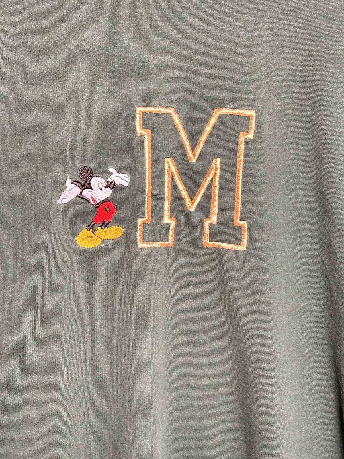 Disney × Vintage Vintage green Micky Mouse Best Fruit Of The Loom Tag Size US XXL / EU 58 / 5 - 2 Thumbnail